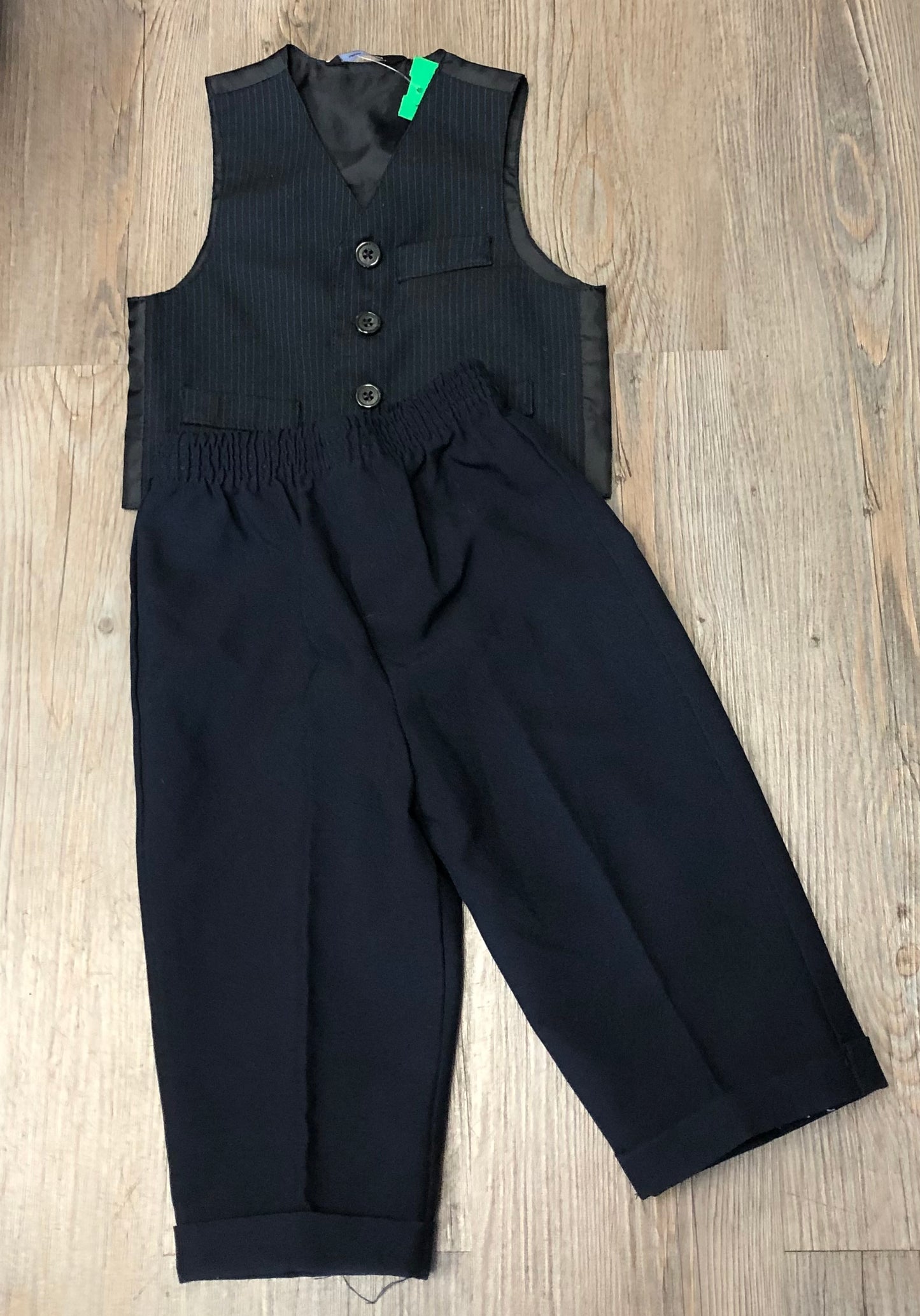 Navy Vest & Pants 2pc, 12M