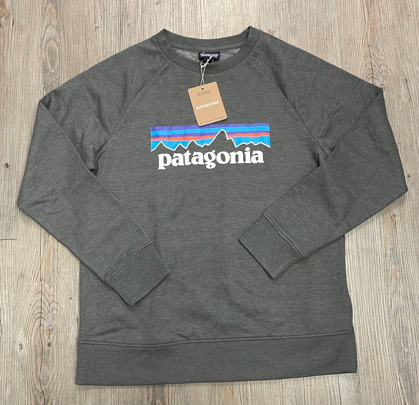 Grey Patagonia Sweatshirt LS, 14Y