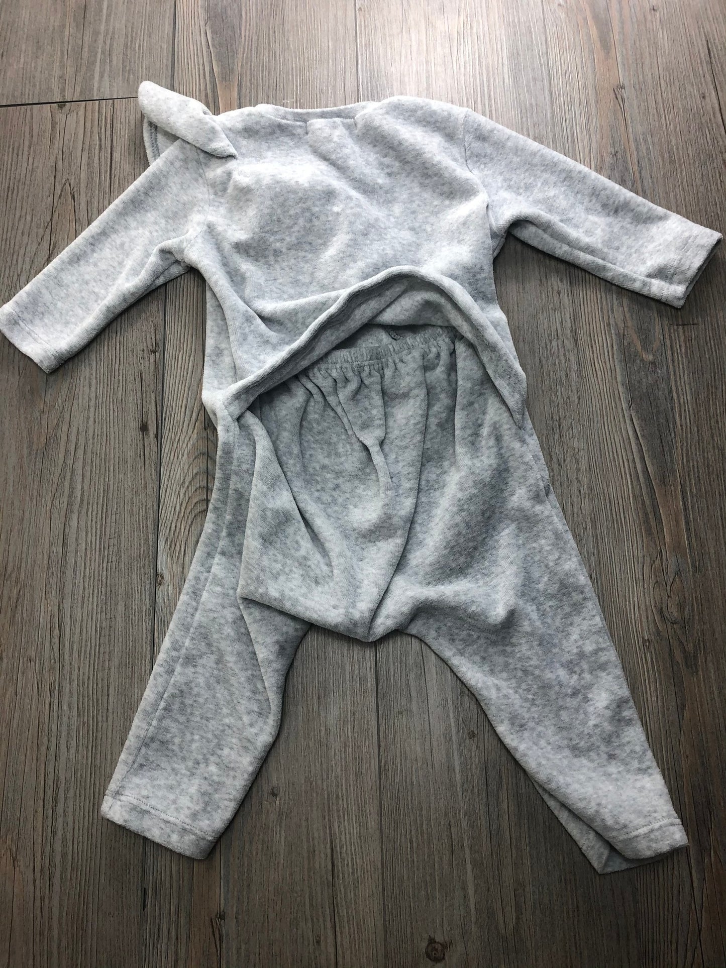 Grey Joah Love Onesie, 6M