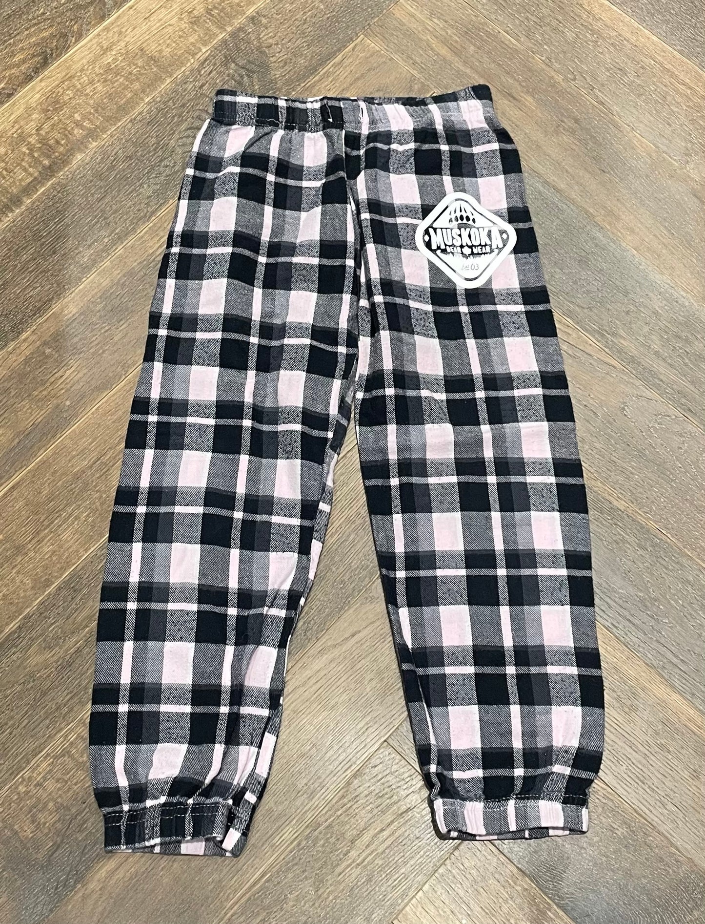 Pink Muskoka Bear Comfy Pants, 5-6Y