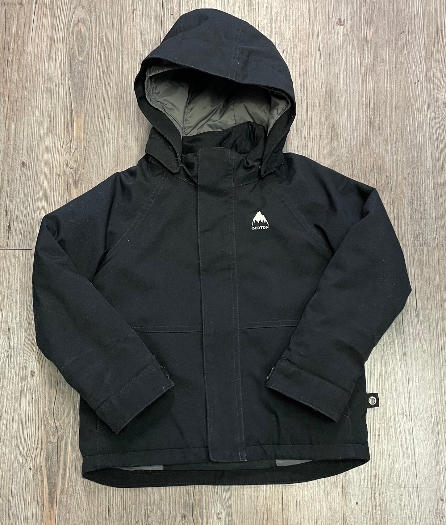 Black Burton Winter Jacket, 5Y