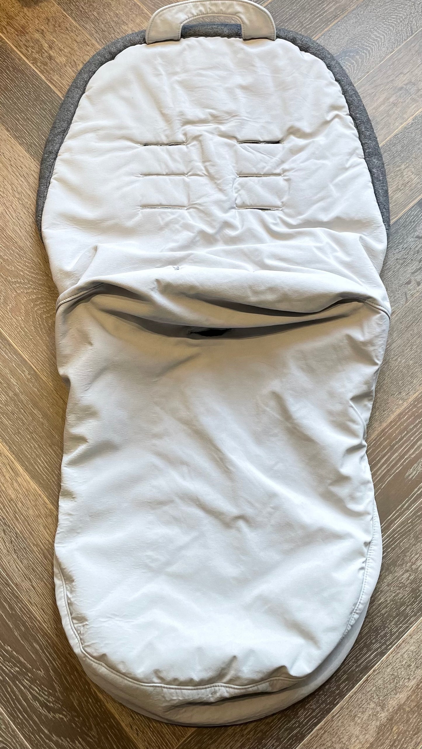 Grey Uppa Baby Ganoosh Footmuf, Used