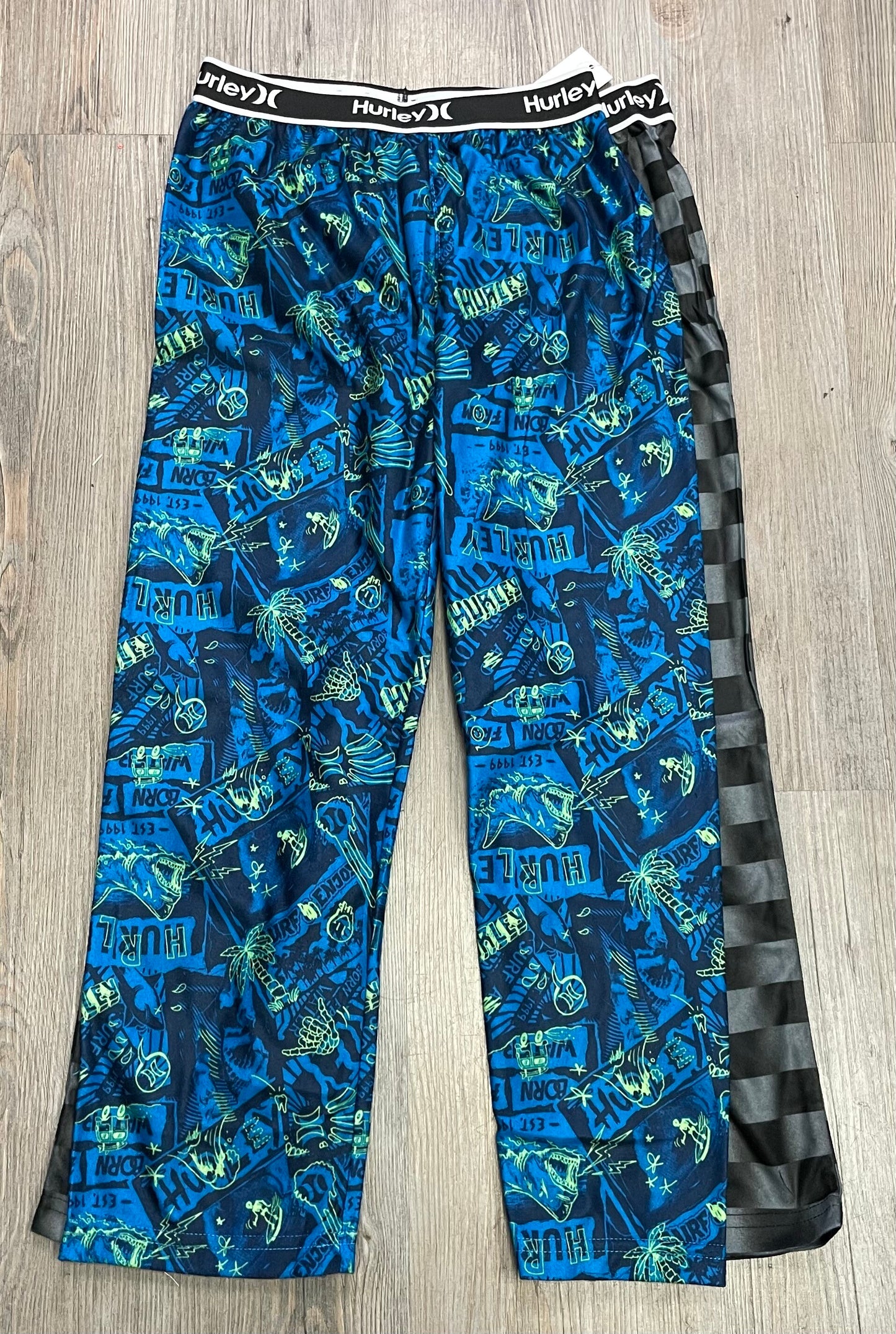 Multi Hurley Pj Bottom, 7-8Y
