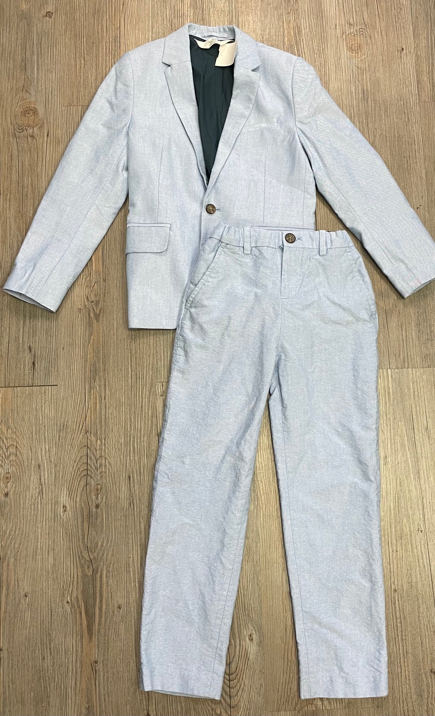 Blue H&M Dress Suit Set, 6-7Y