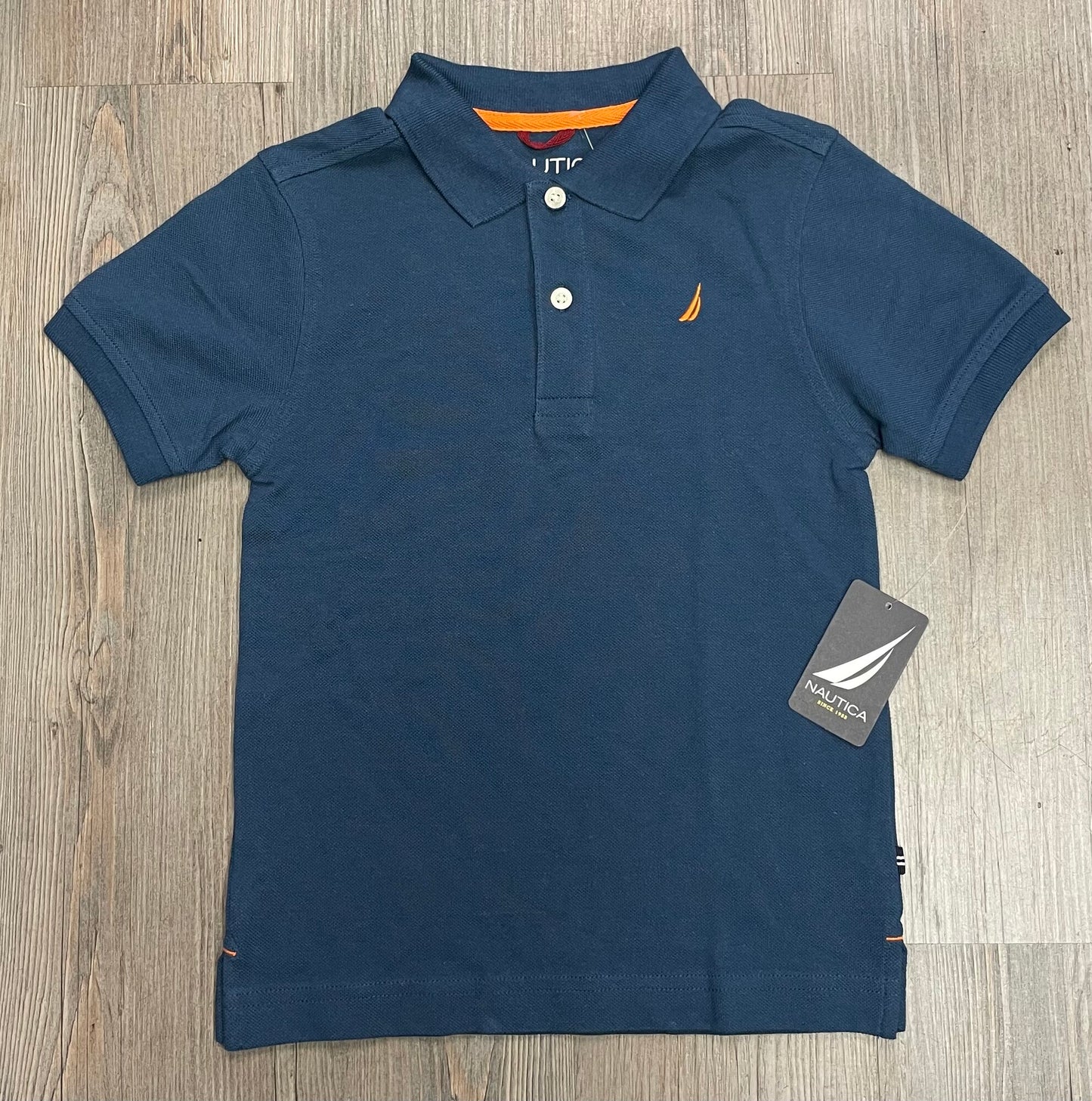 Blue Nautica Polo, 7Y