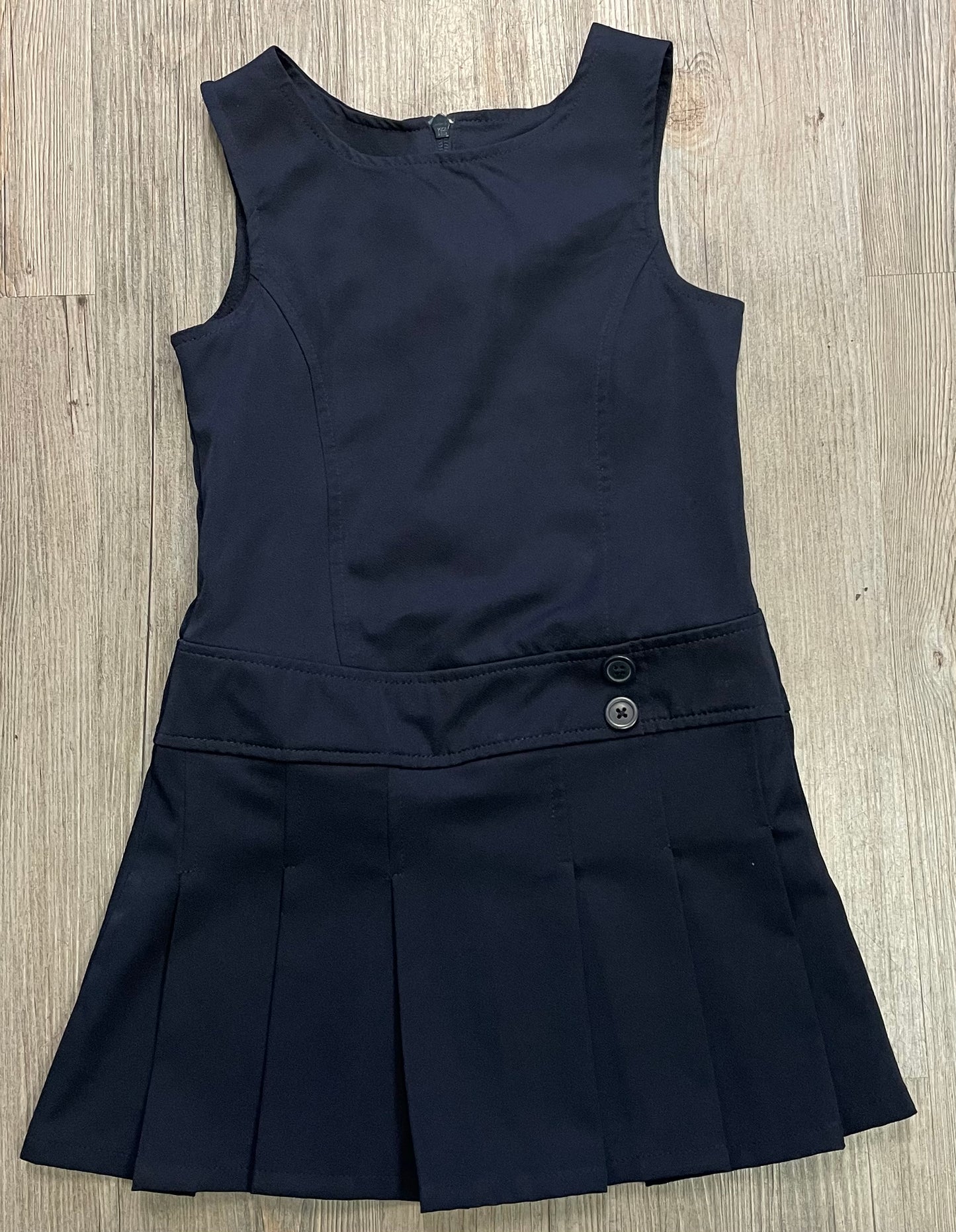 Navy George Uniform Dress, 7Y