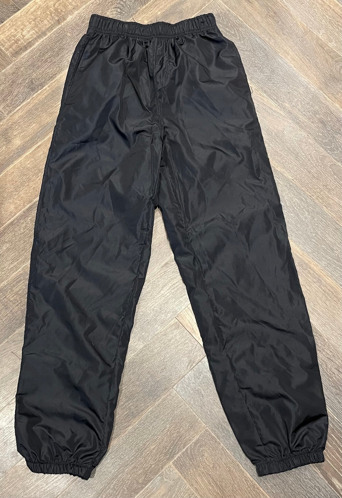 Black George Lined Pants, 10-12Y