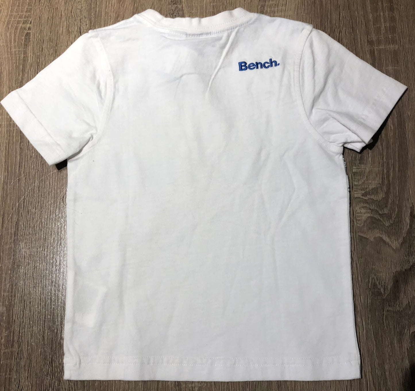 Wht/blue Bench T Shirt, 2-3Y
