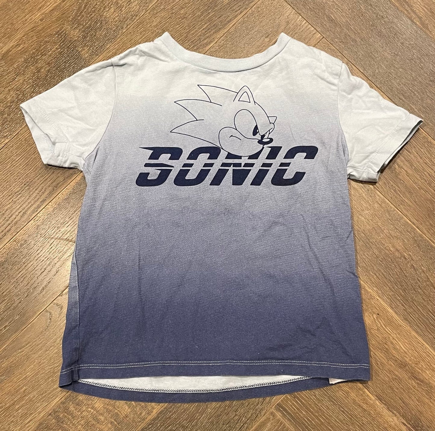 Blue Sonic The Hedgehog Tee, 6-7Y