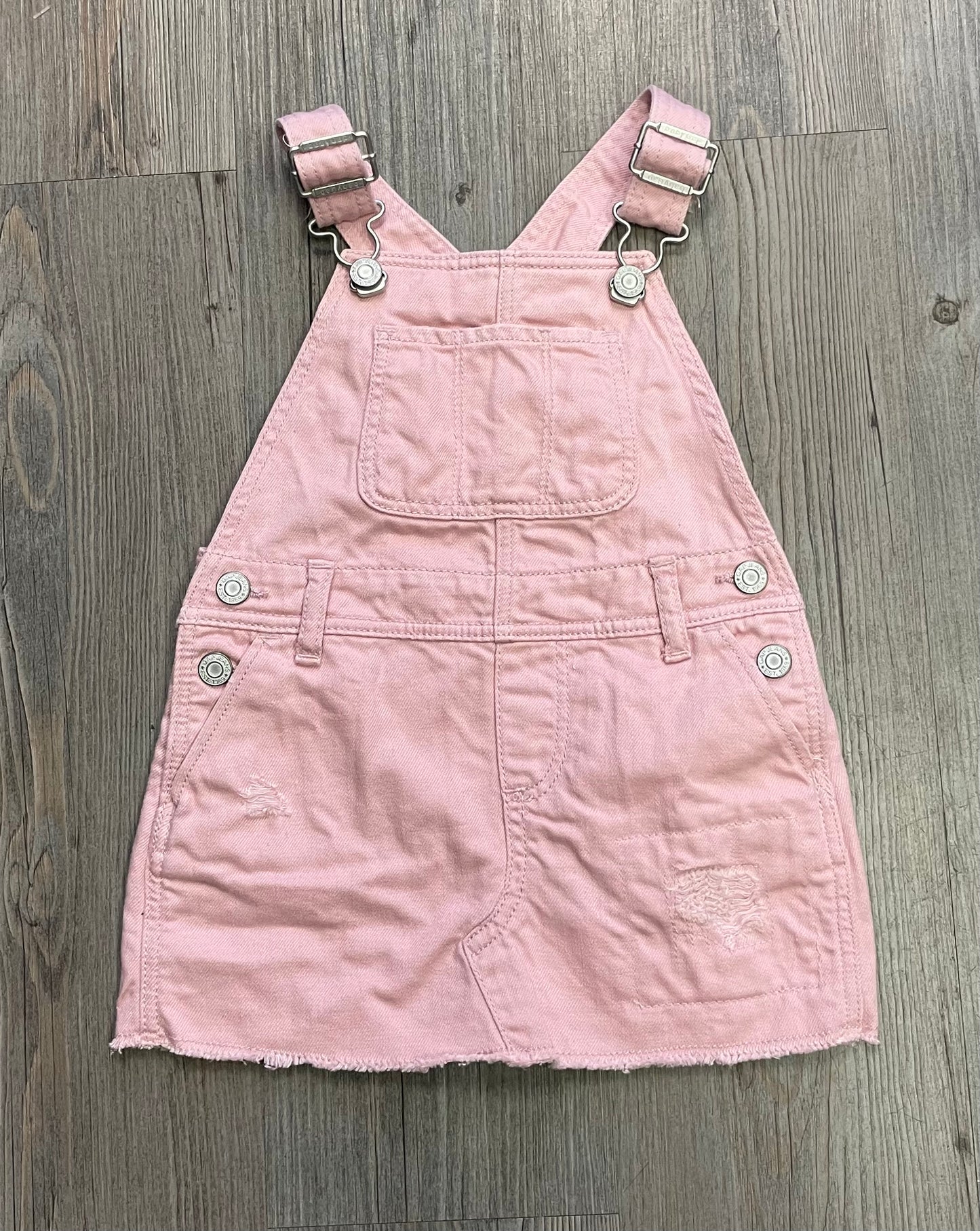 Pink Gap Overall, 12-18M