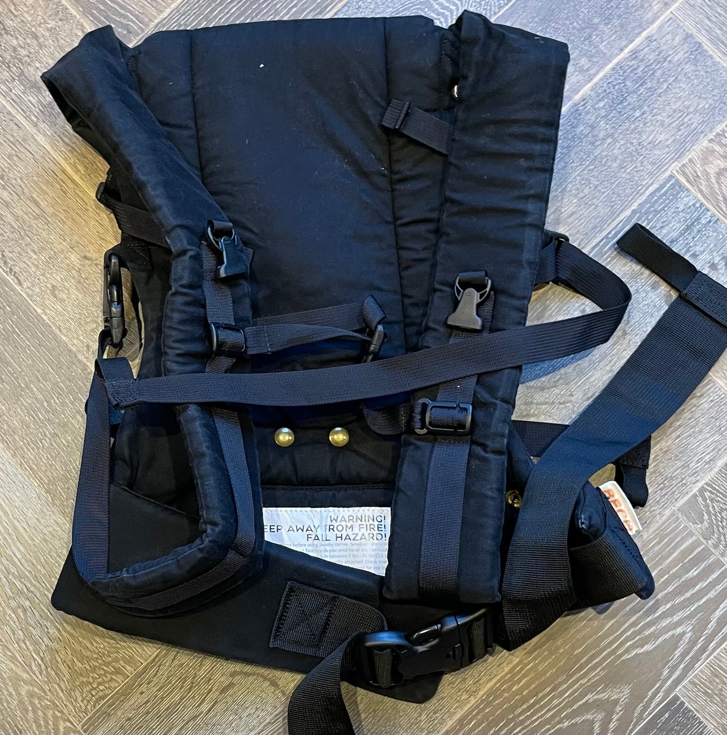 Black Beco Gemini Baby Carrier, 7-35lbs