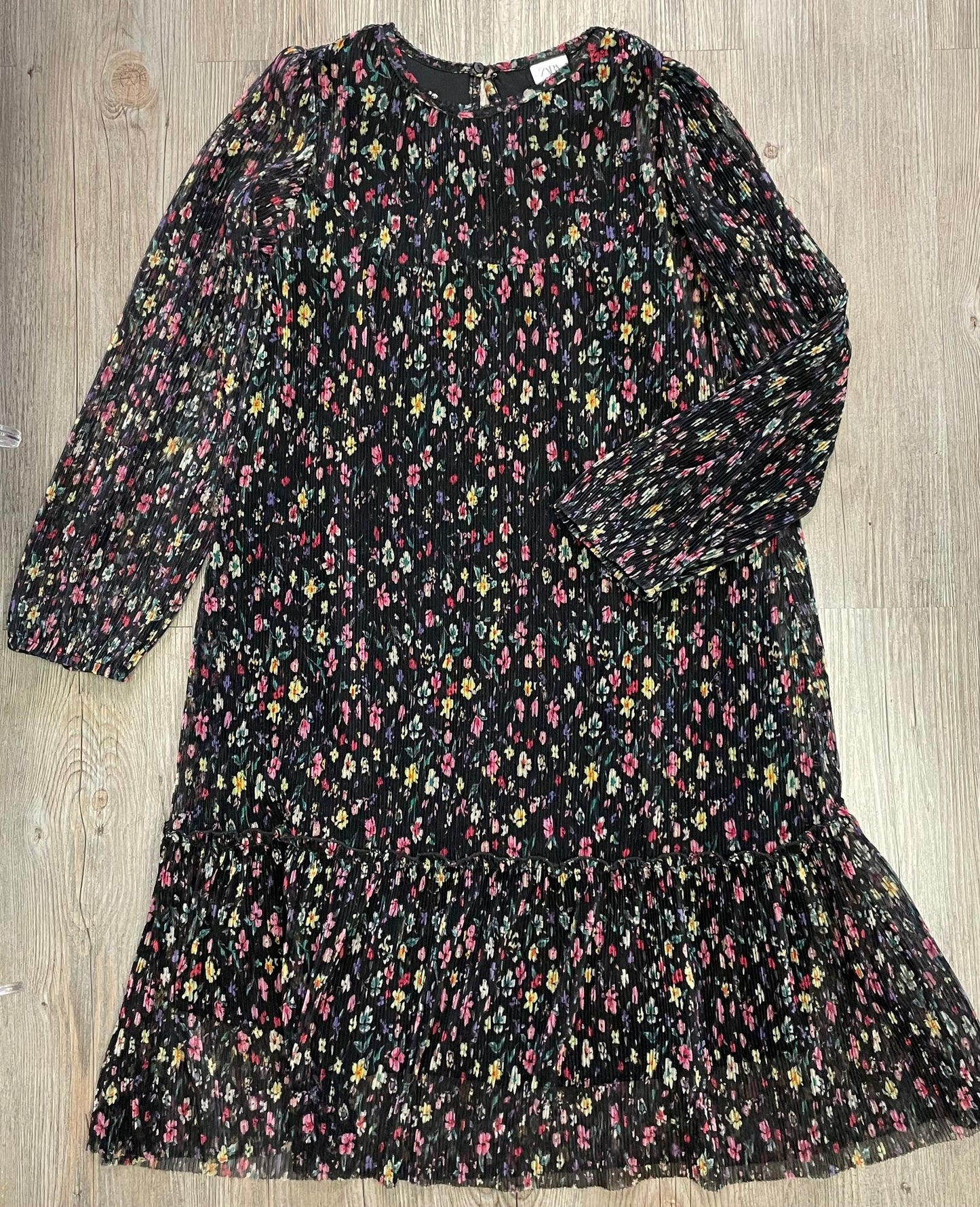 Floral Zara Pleated Dress, 13-14Y