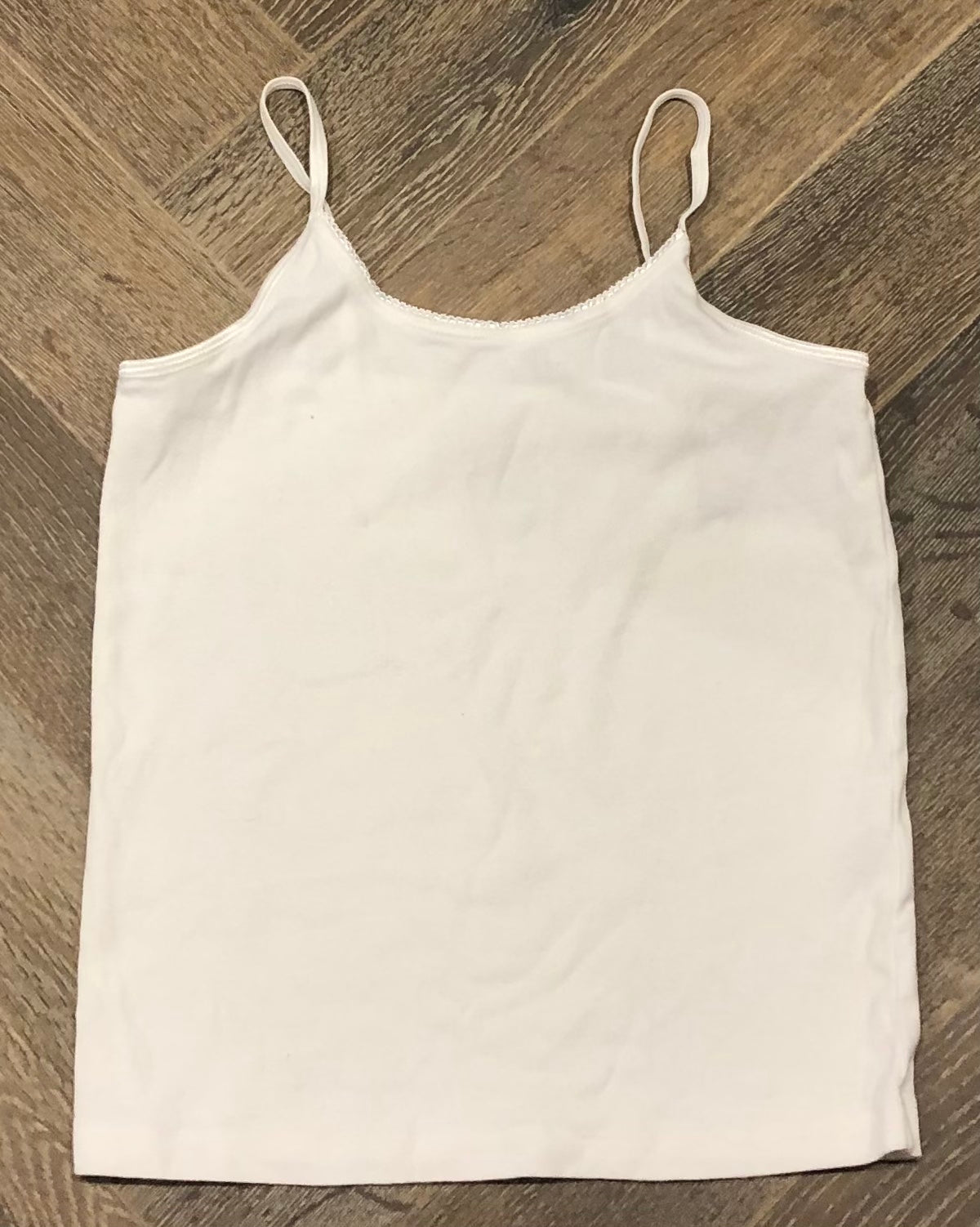 White Gymboree Tank Top, 8-10Y