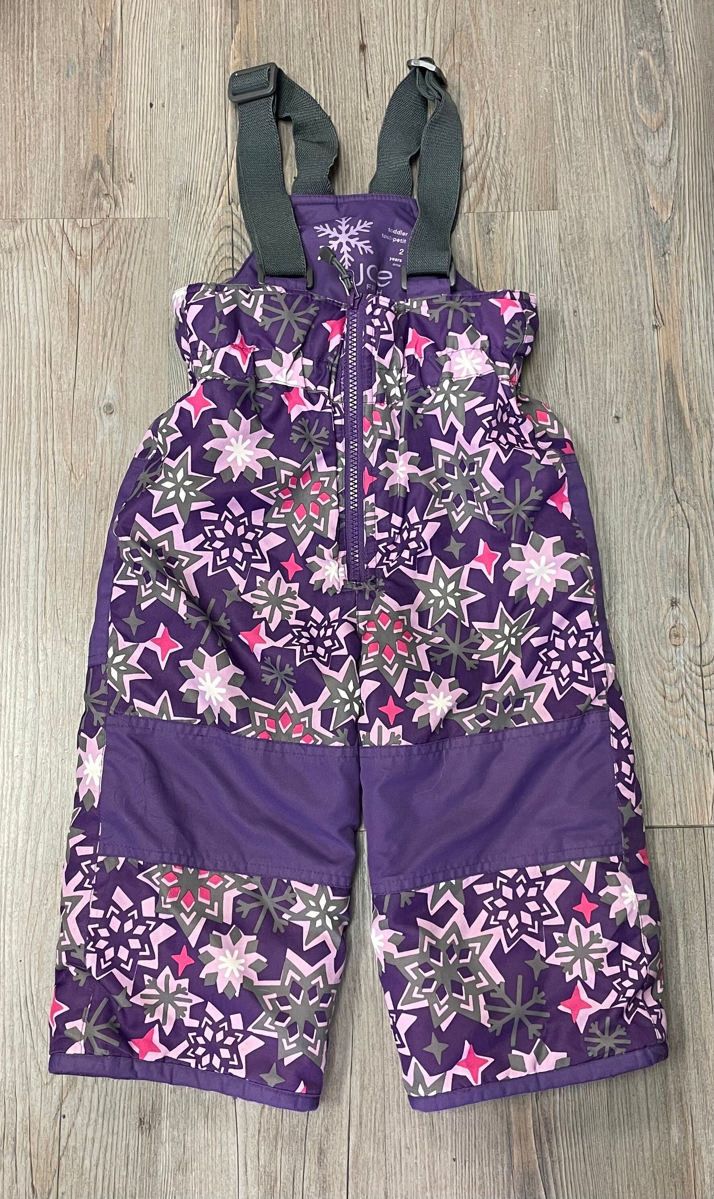 Purple Joe Fresh Bib Snow Pants, 2Y