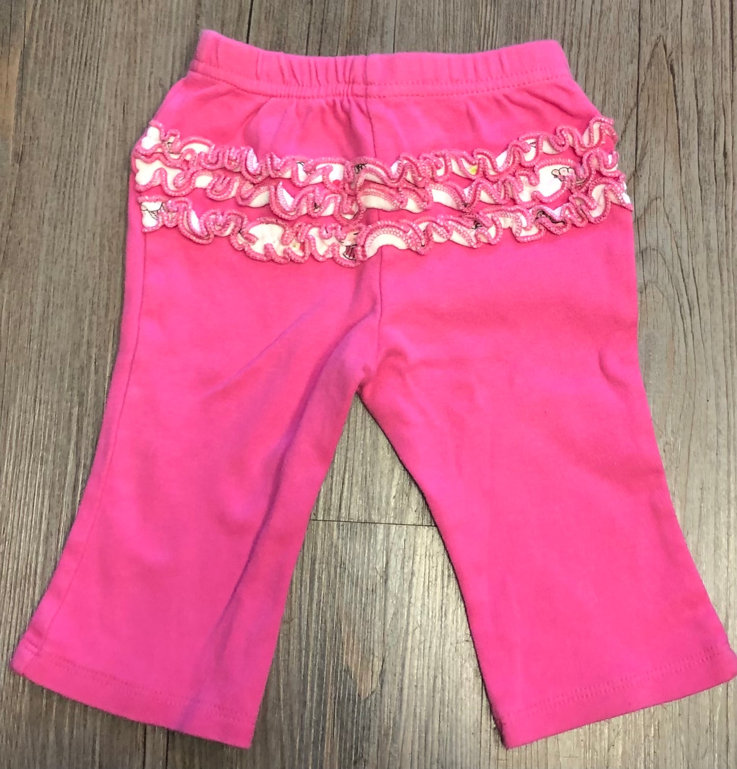Pink Ruffle Pants, 6M