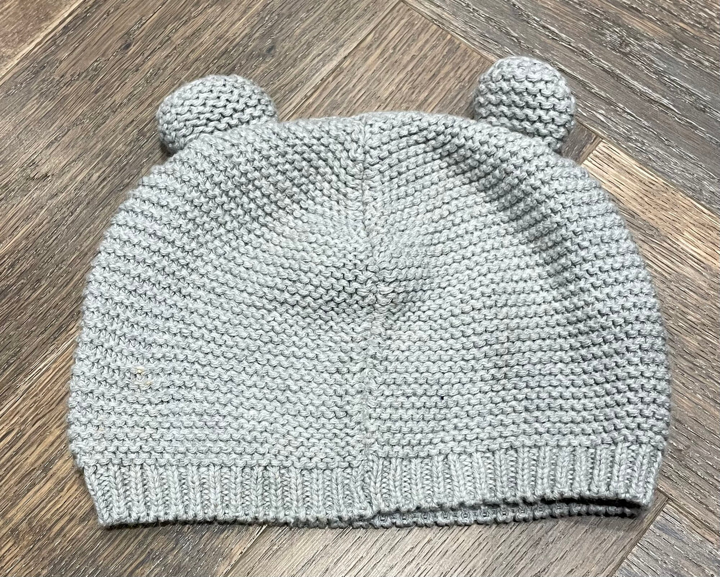 Grey Gap Knit Baby Hat, 6-12M