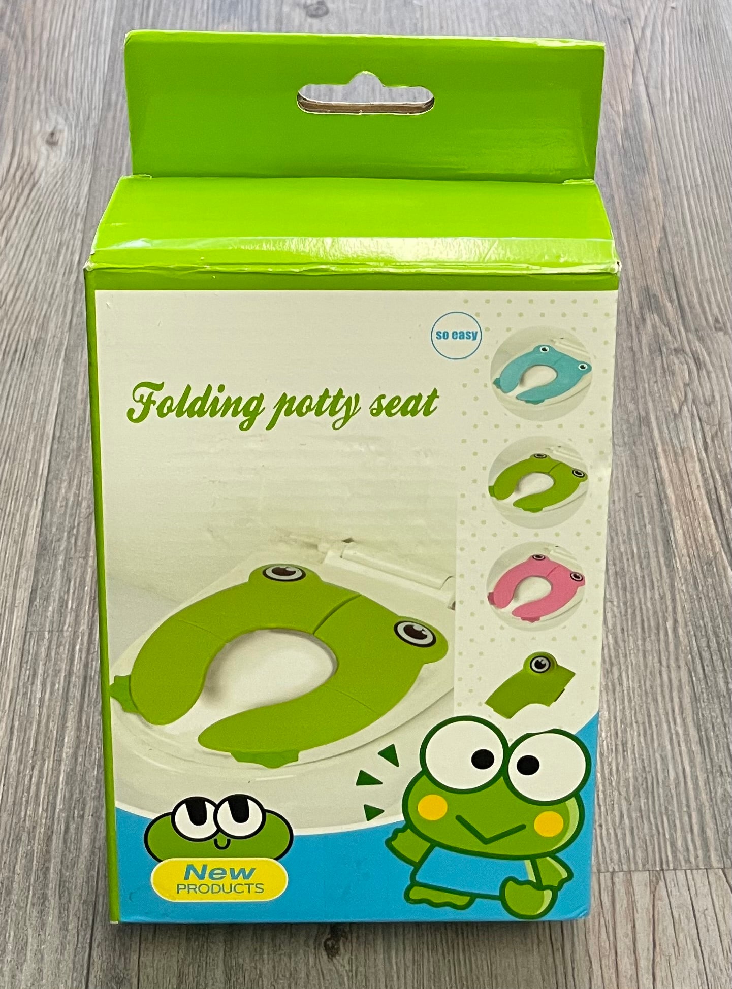 Green Folding Travel Toilet Sea, Pre-owned