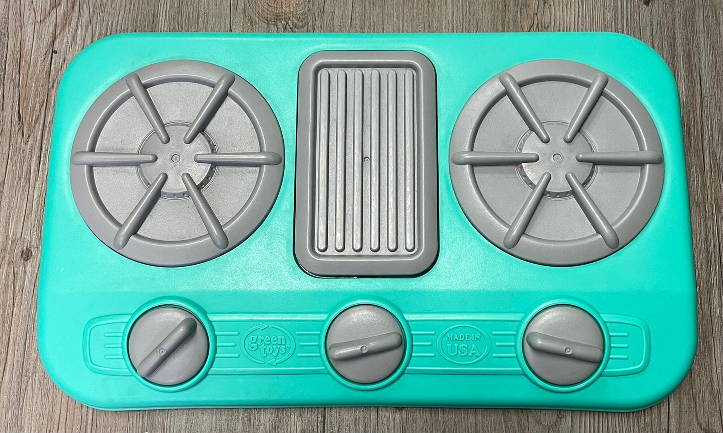 Mint Green Toys Stove Top, Pre-owned