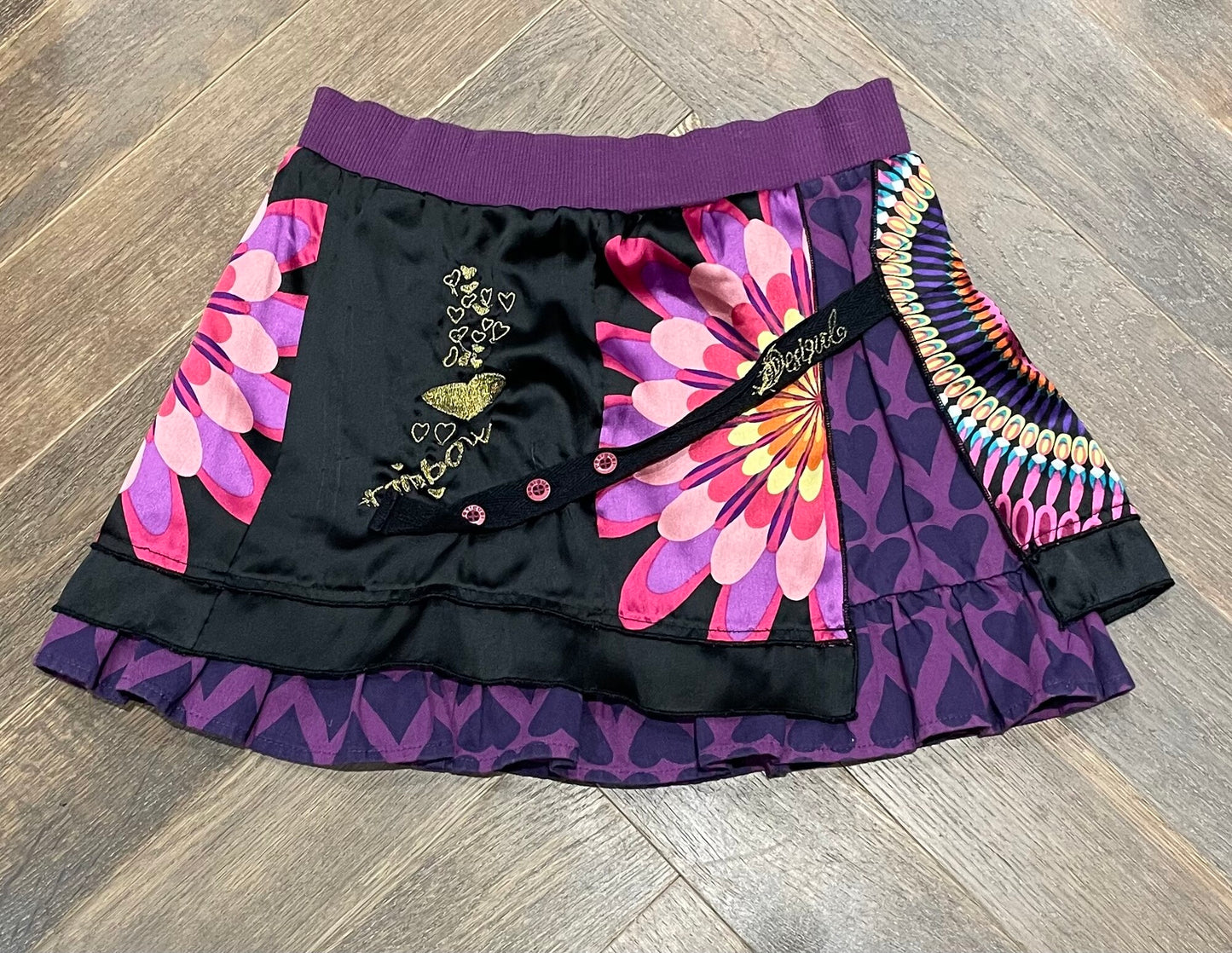 Floral Desigual Skirt, 5-6Y