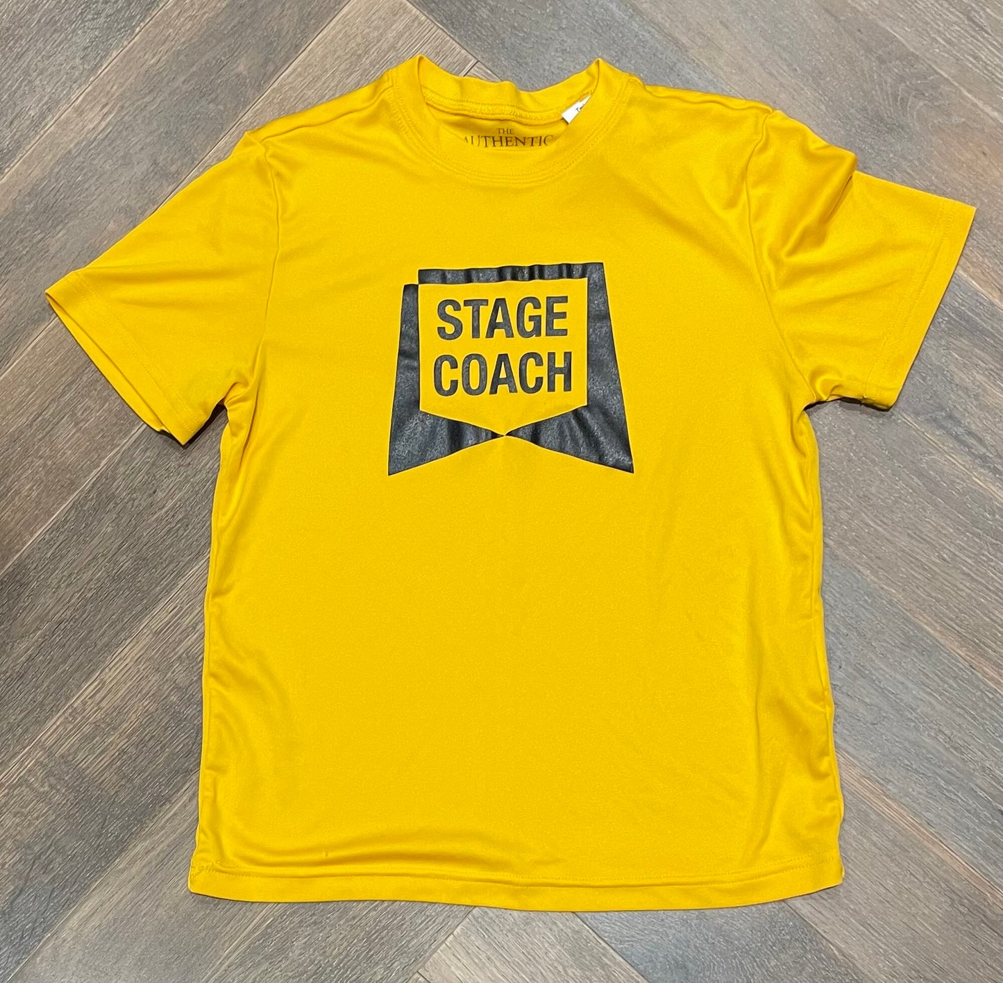 Yellow Stage Coach Tee, 6-7Y