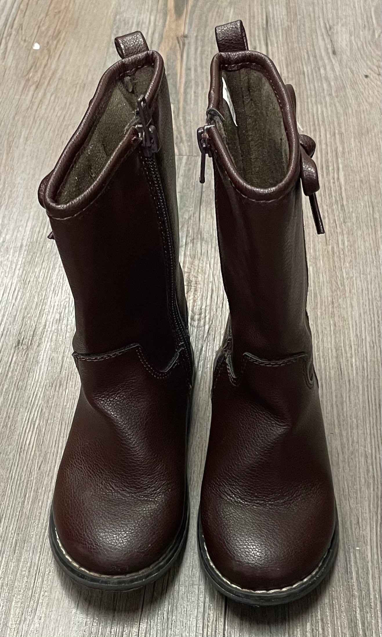 Darkbrow Gap Pleather Tall Boot, 8T