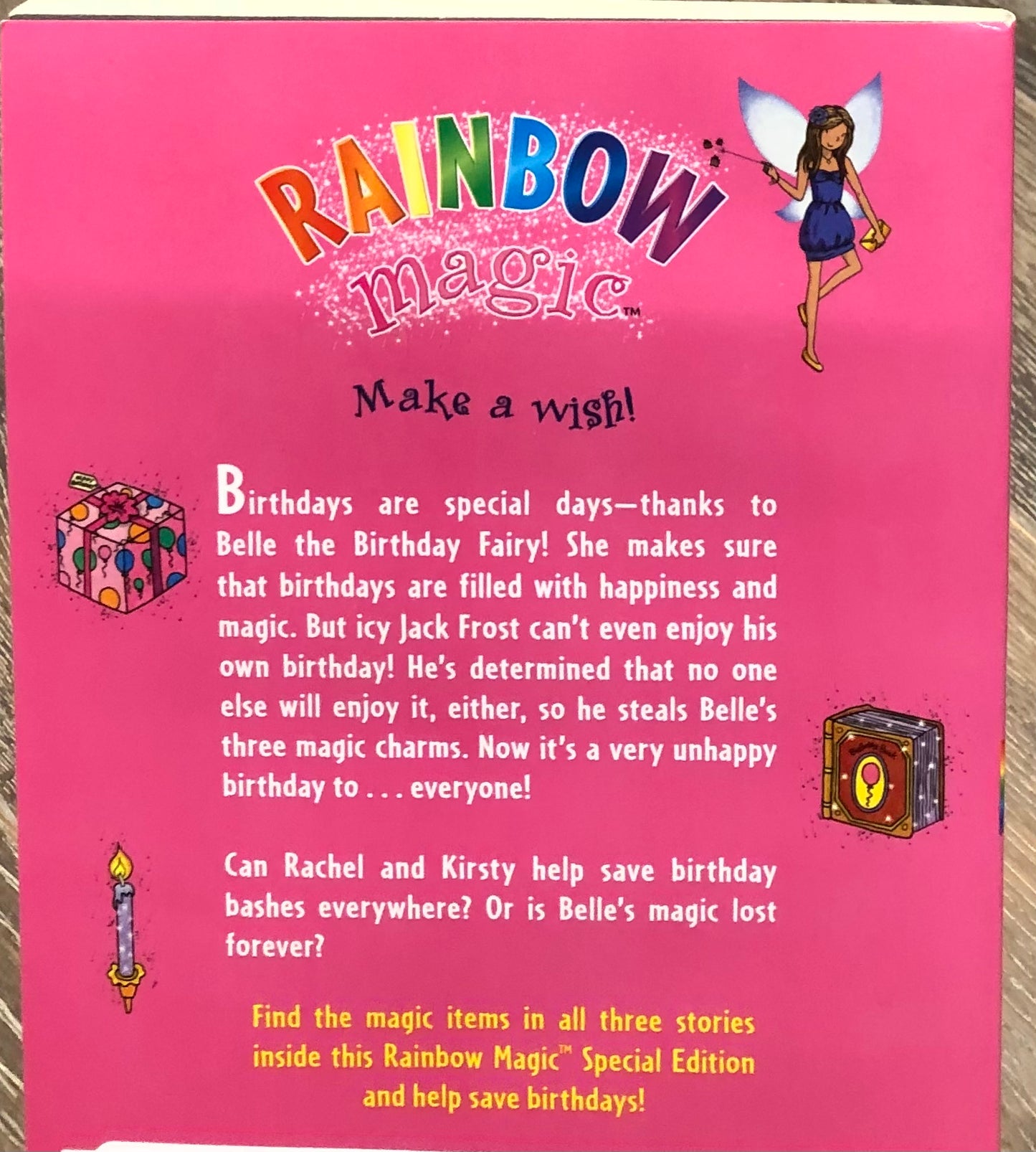 Multi Belle The Birthday Fairy, Paperback
