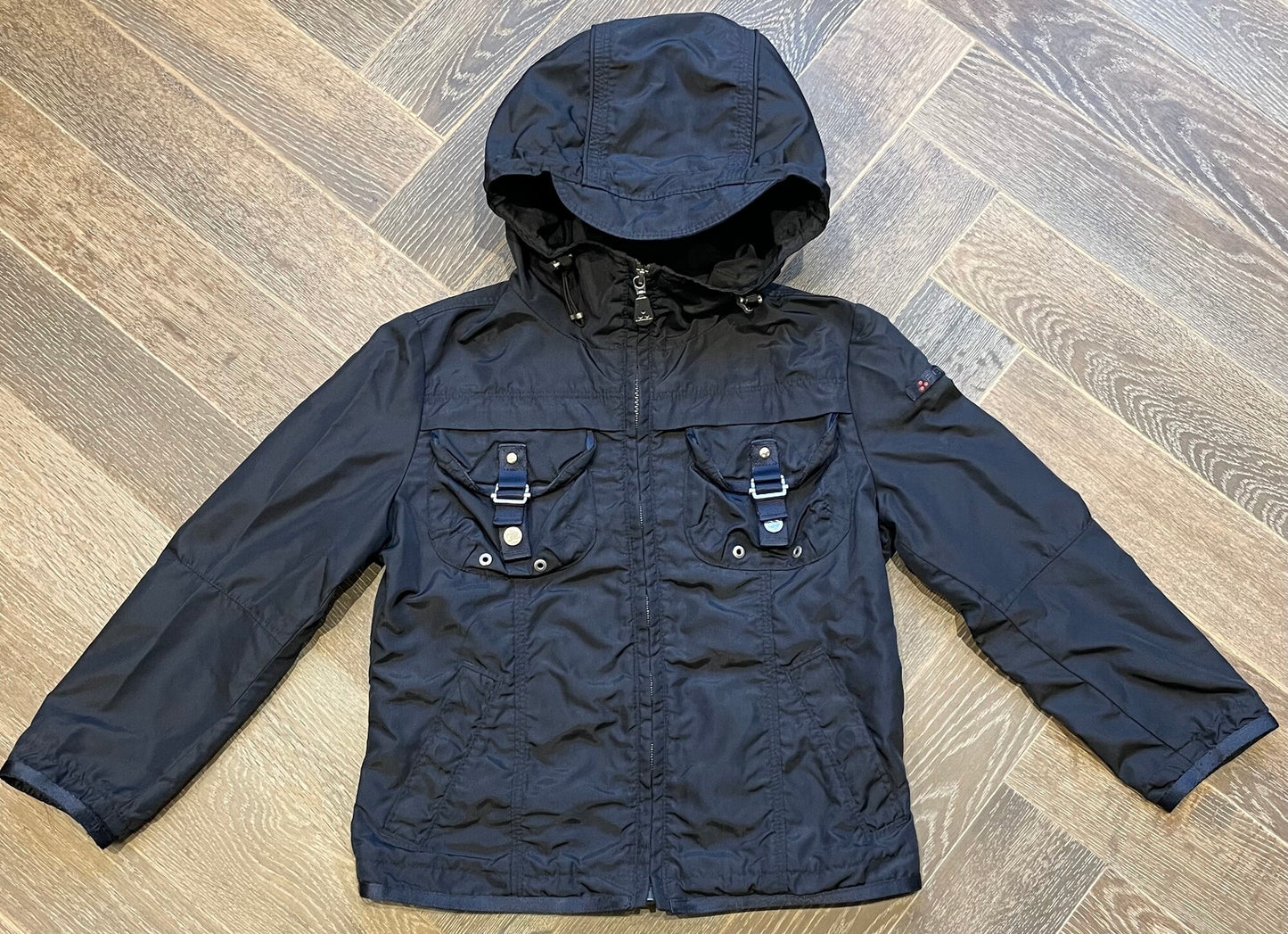 Black Peuterey Jacket, 5-6Y