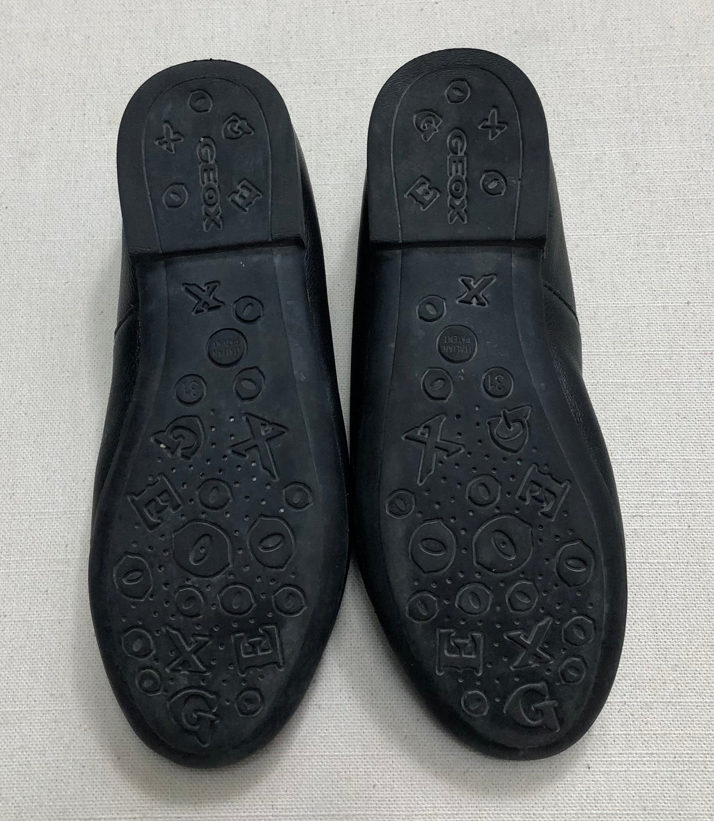 Black Geox Shoes, 13Y