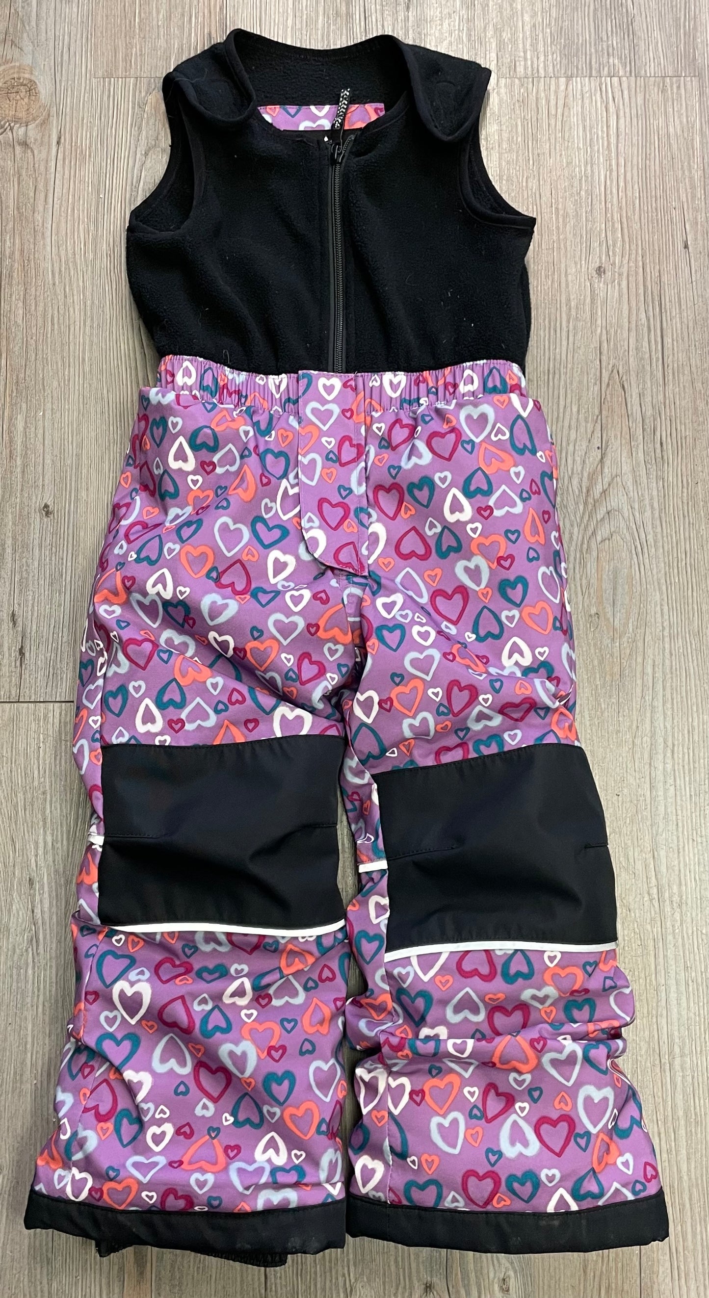Multi Ripzone Bib Snow Pants, 4Y
