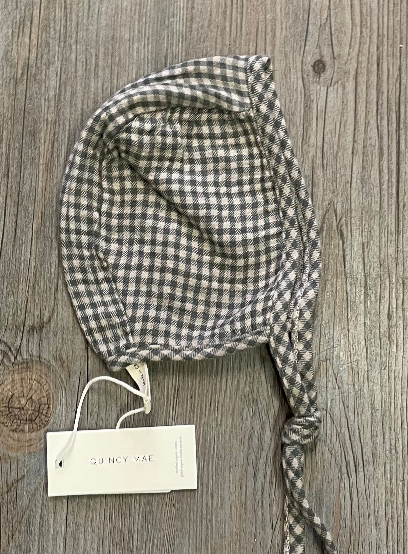 Green Quincy Mae Baby Bonnet, 3-6M