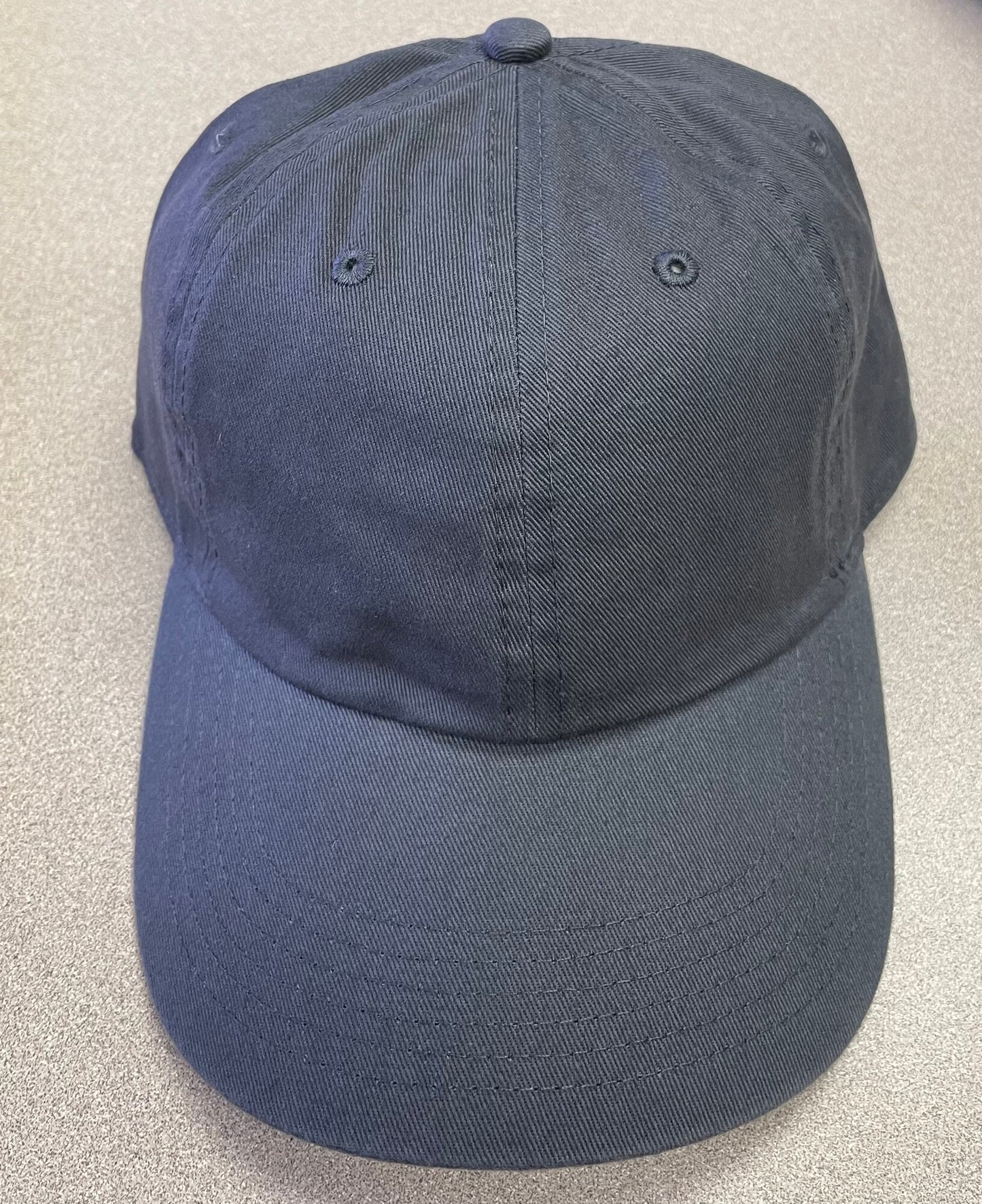 Charcoal Adjustable Baseball Cap, One Size