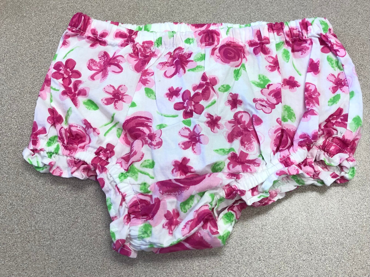 Pink Floral Bloomers, 6-9M