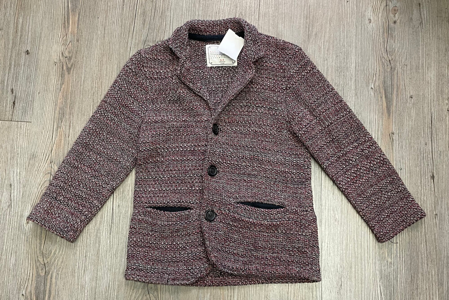 Multi Zara Knit Blazer, 4-5Y