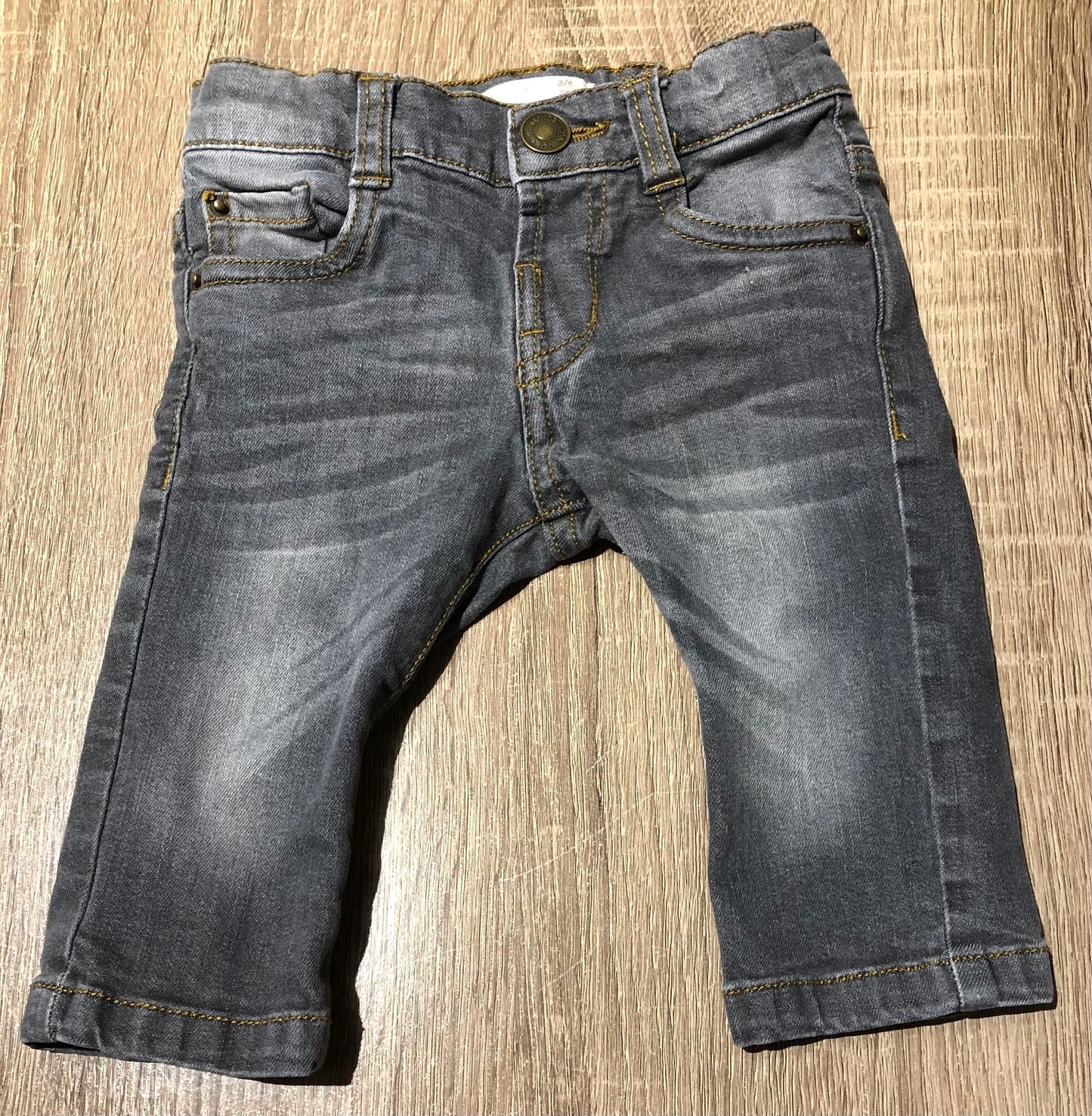 Grey Zara Baby Boy Jeans, 3-6M