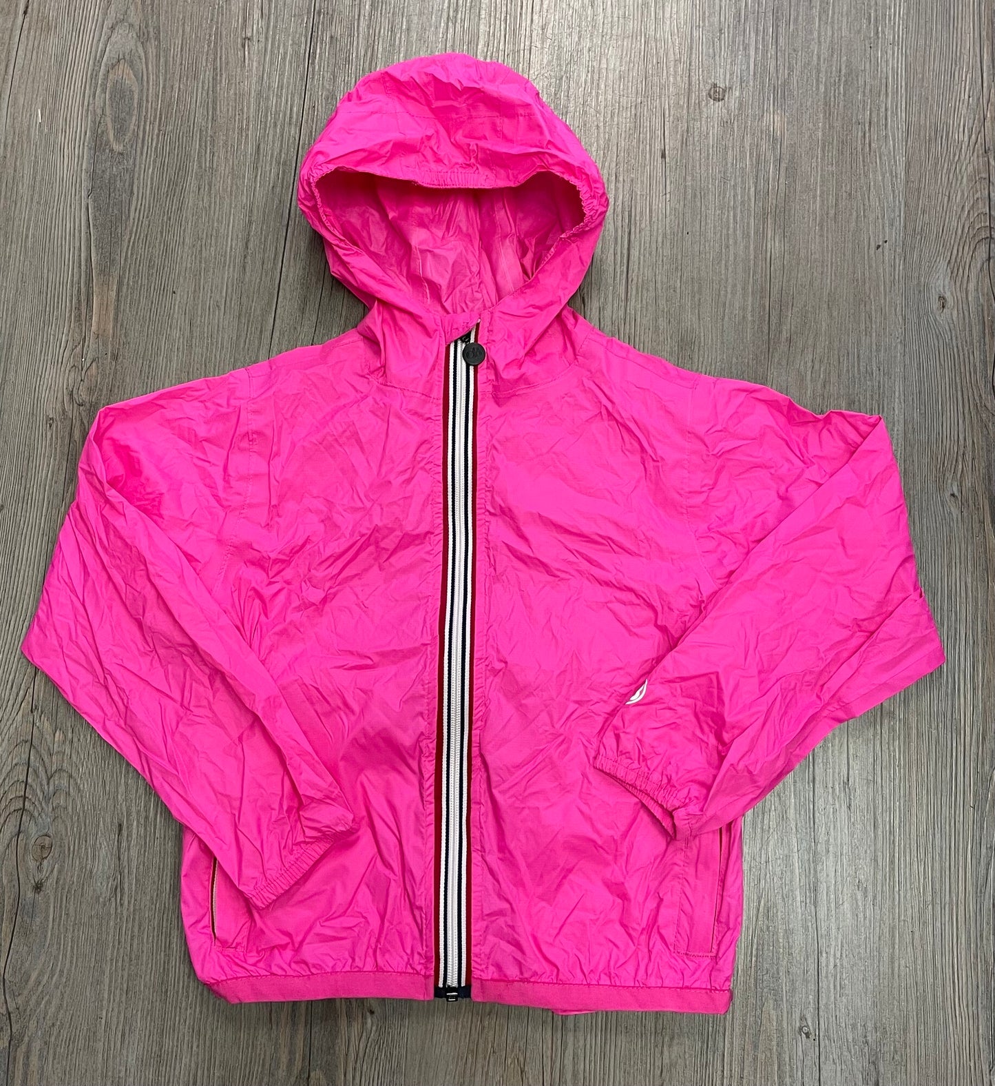 Pink O8 Rain Jacket, 6Y