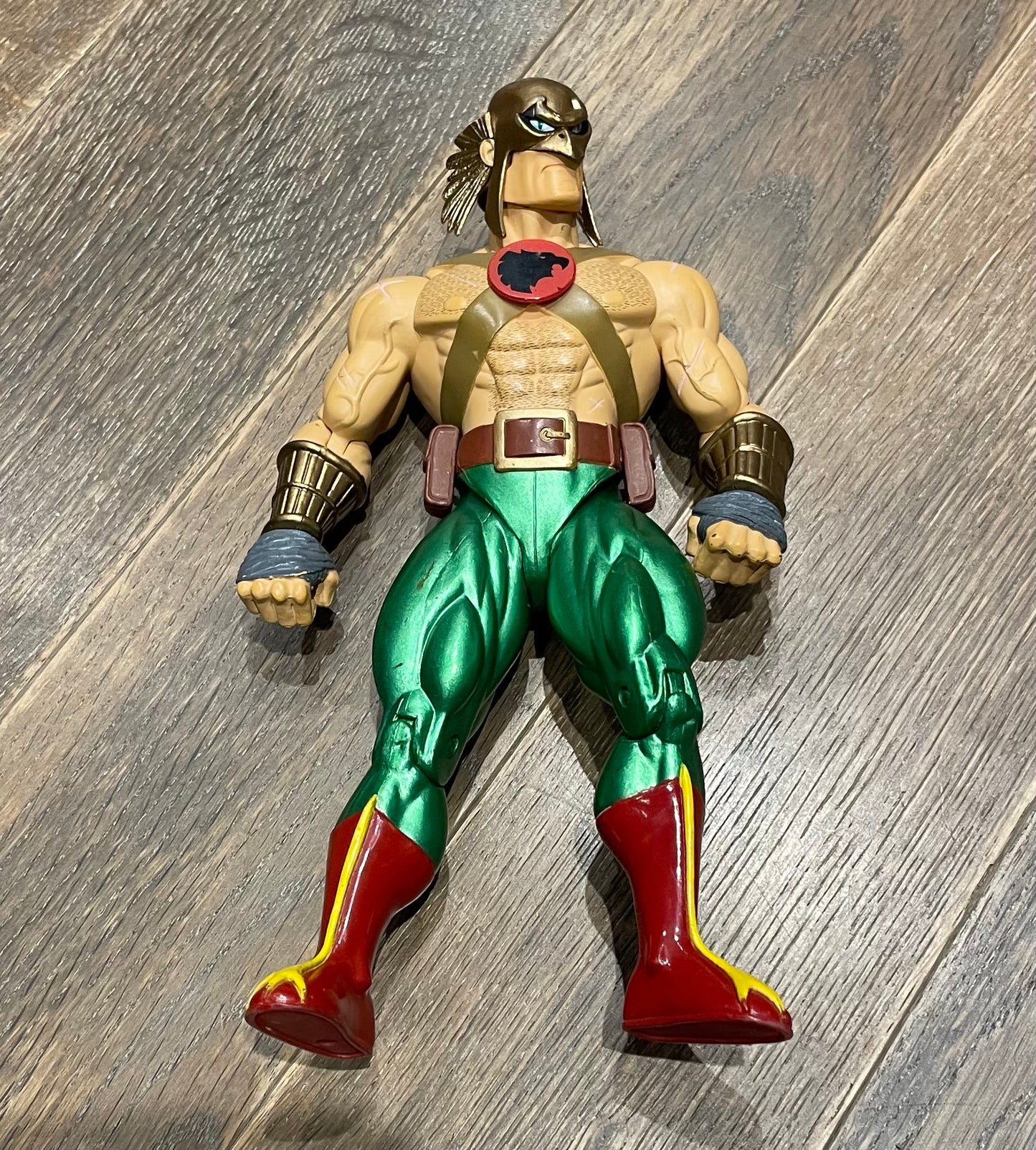 Green Hawkman Action Figure, 8 Inch