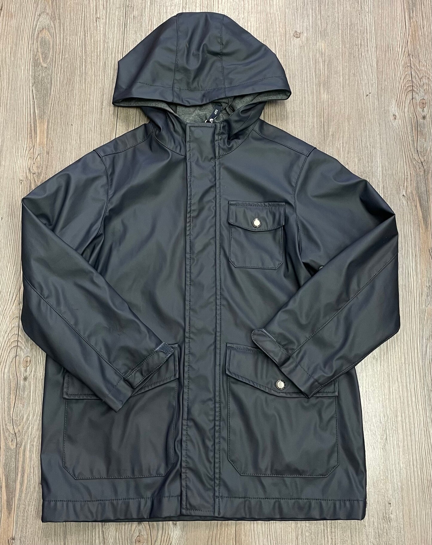 Black Gap Lined Rain Jacket, 6-7Y