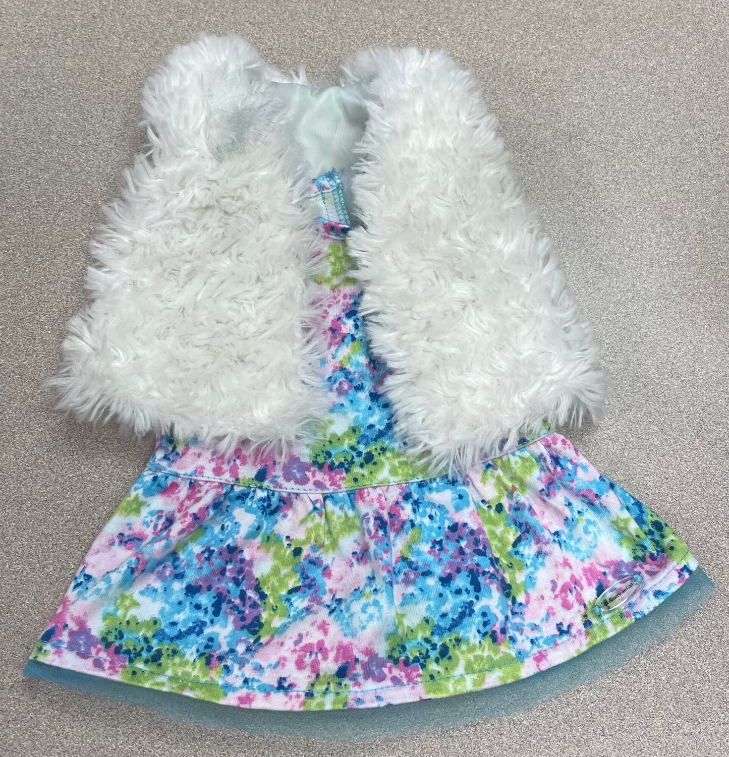 White/fl AG Doll Clothing Set, 18 Inch