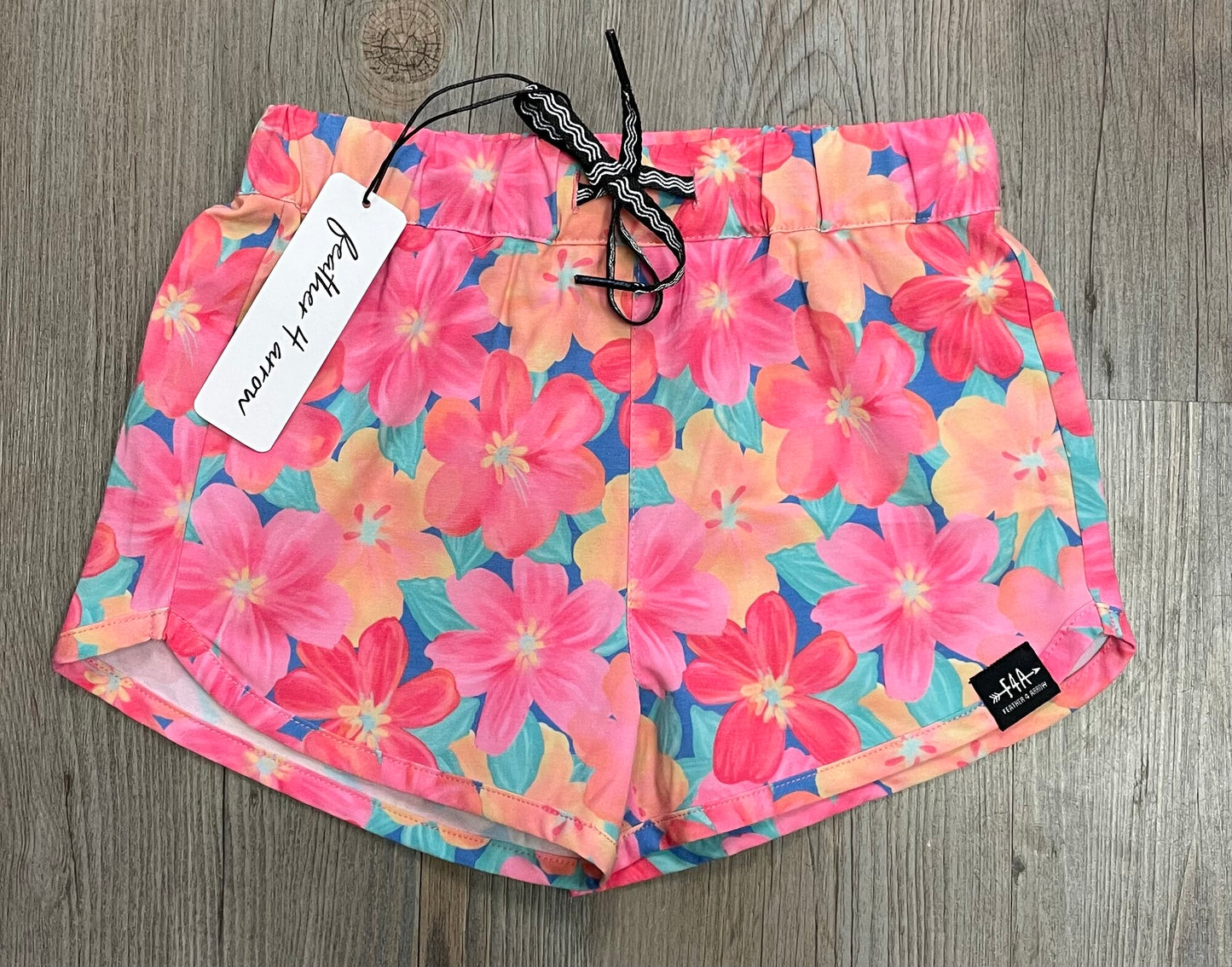Floral F4A Castaway Beach Short, 6Y