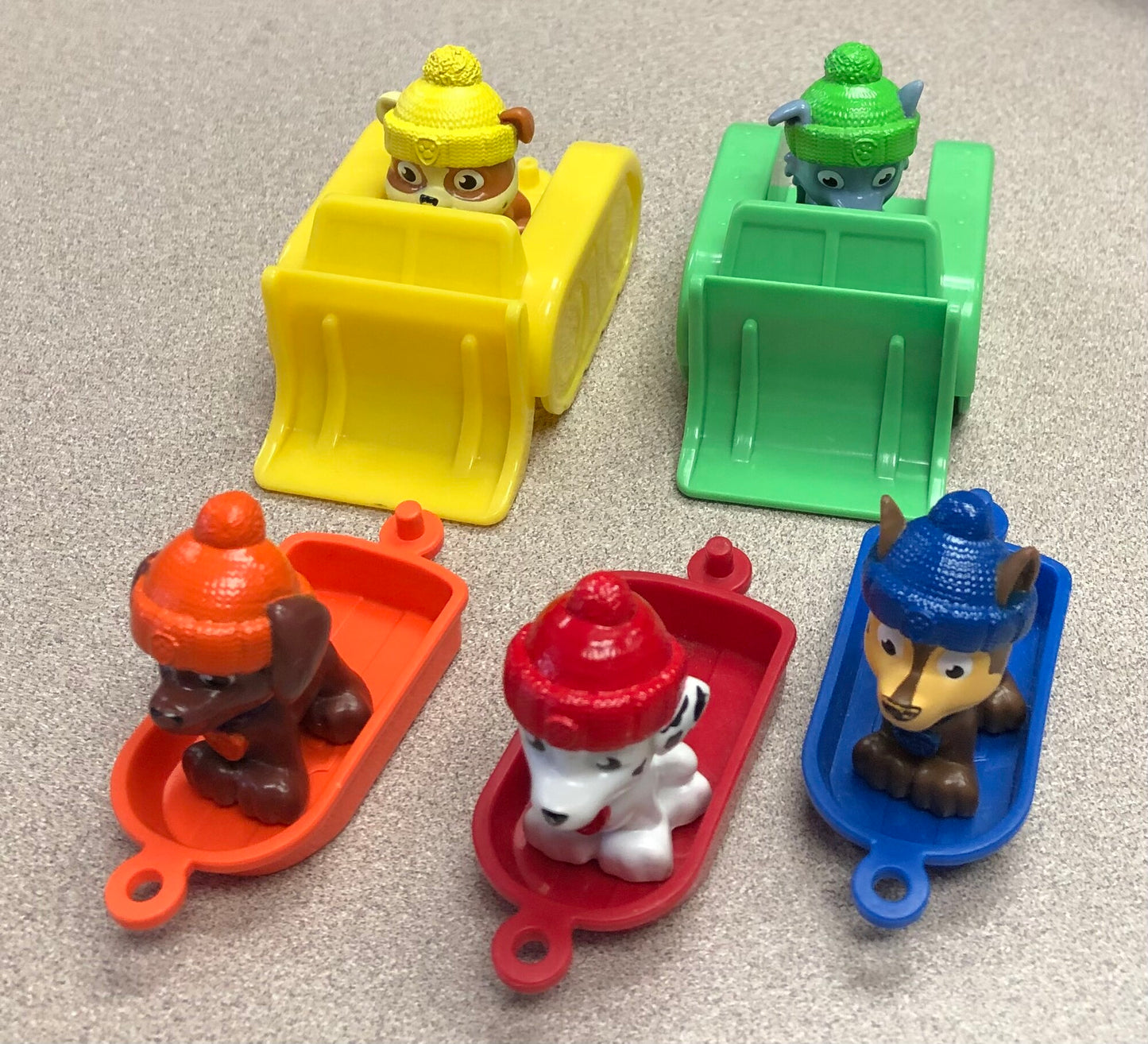 Multi Paw Patrol Figure Set, 5pcs