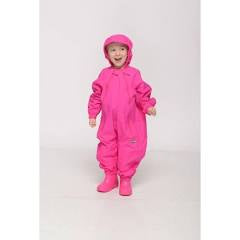 Pink Splashy Rain Suit, 6-12M