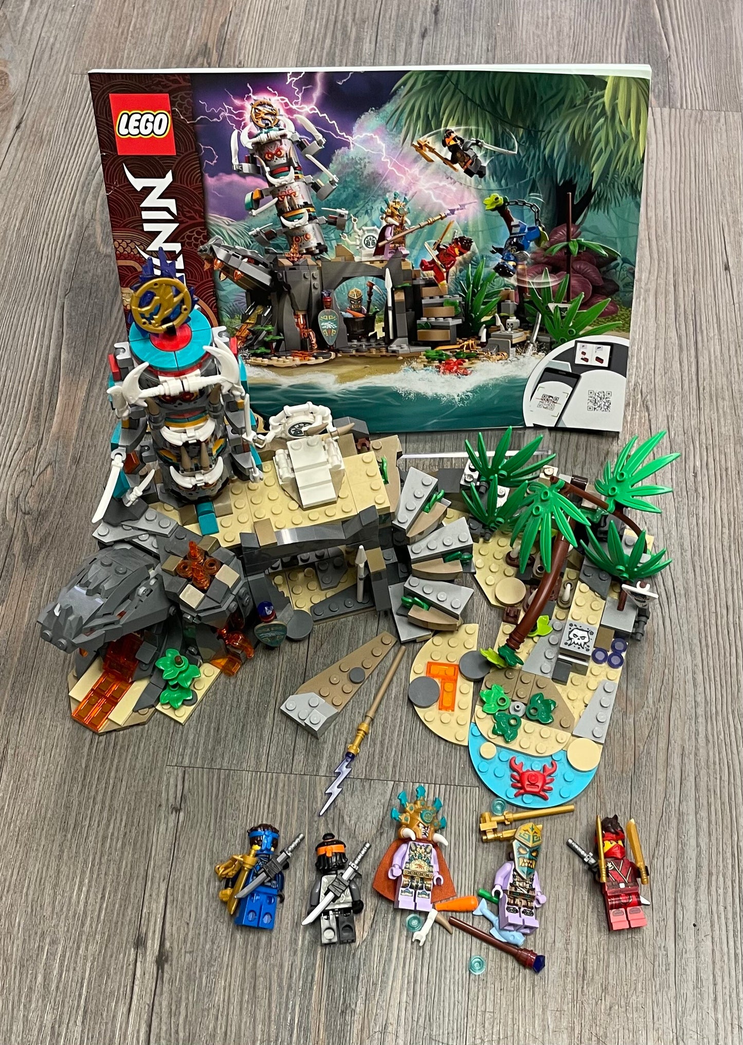 Multi Lego Ninjago 71747, Pre-owned