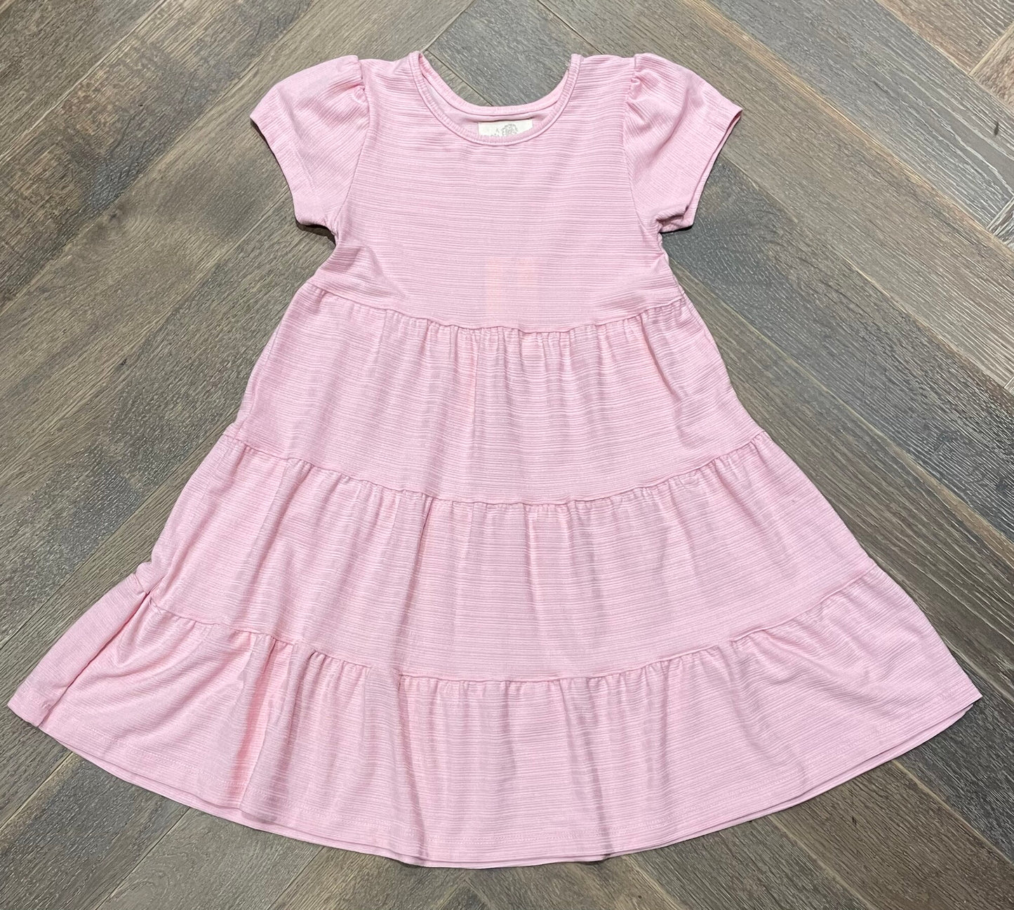 Pink Vignette Dress, 4Y