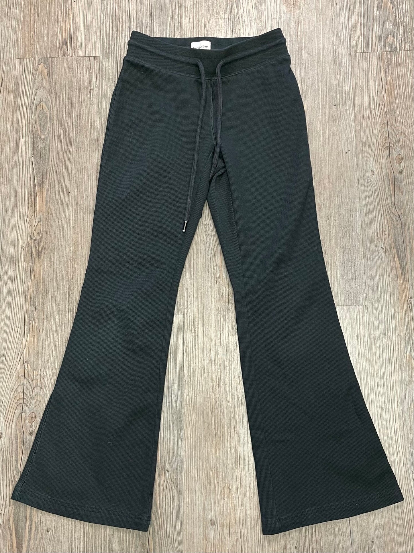 Black Sunday Best Wide Leg Pant, 10-12Y