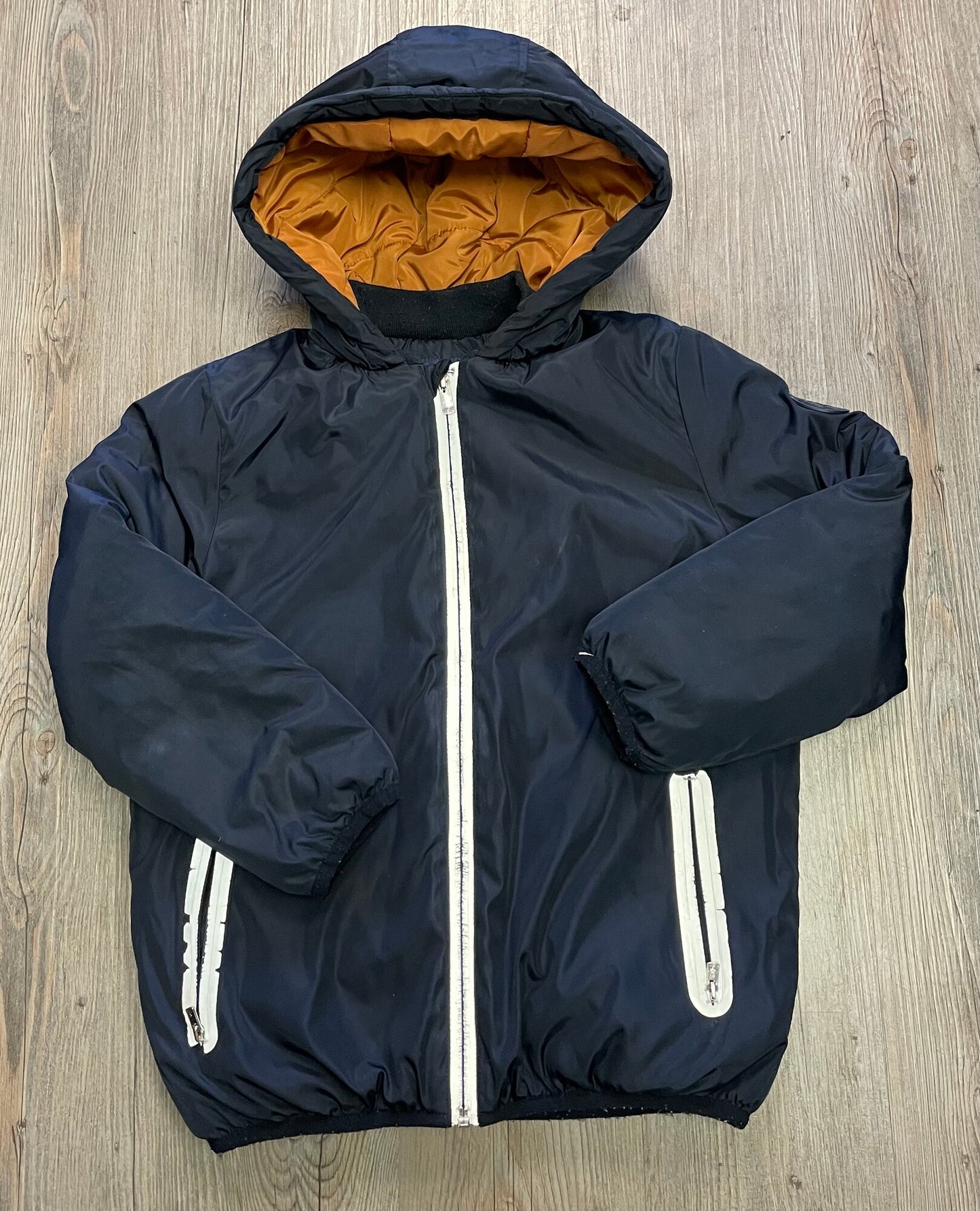 Navy Jacadi Winter Jacket, 8Y