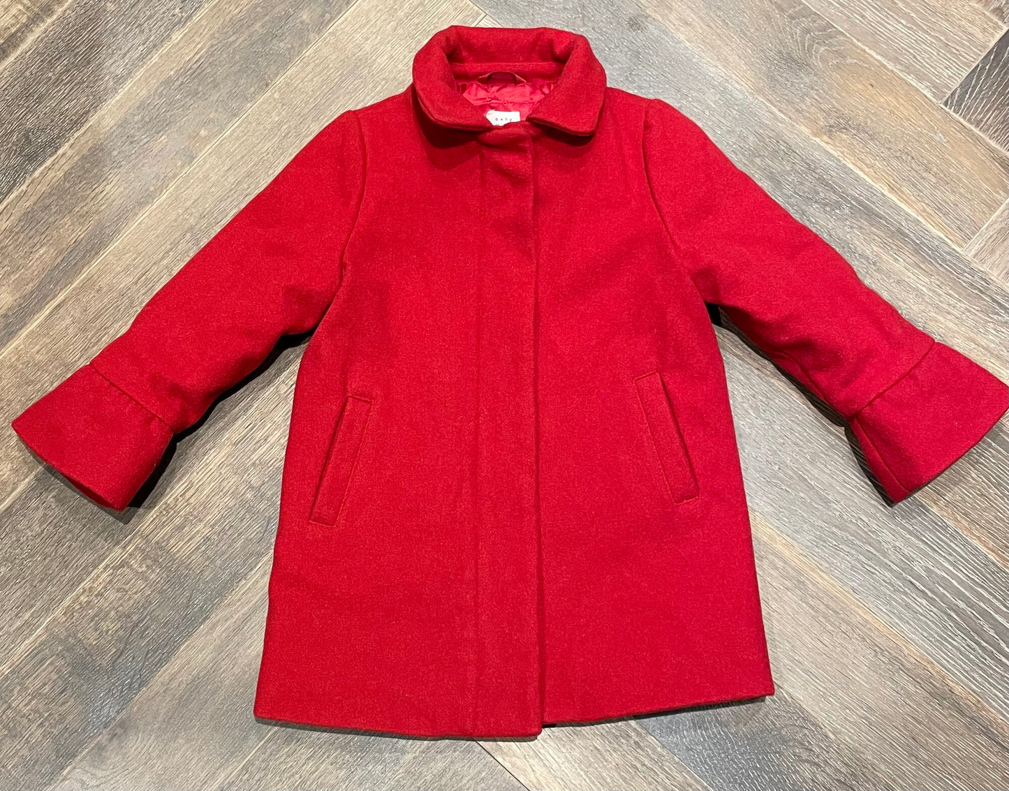 Red Gap Dress Coat, 3Y