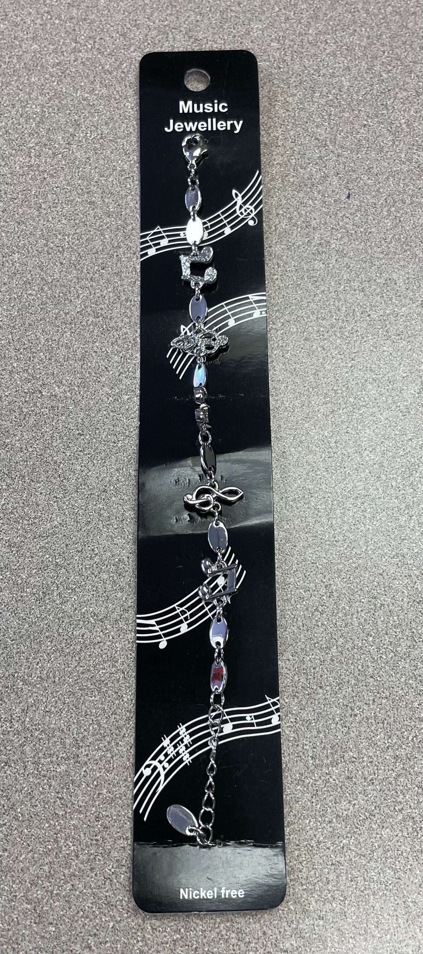 Silver Music Jewelry, NEW