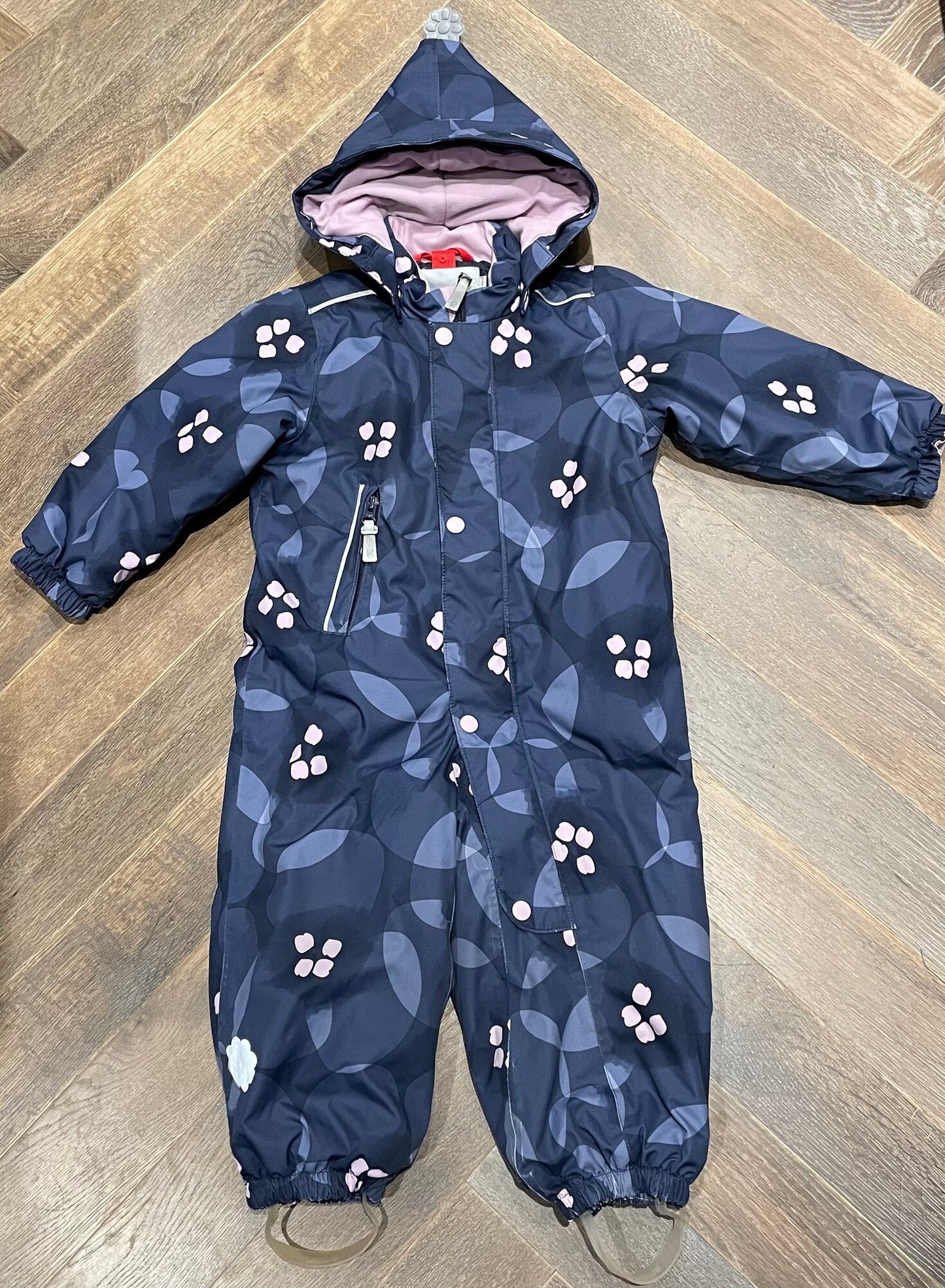 Navy Reimatec Snow Suit, 2Y