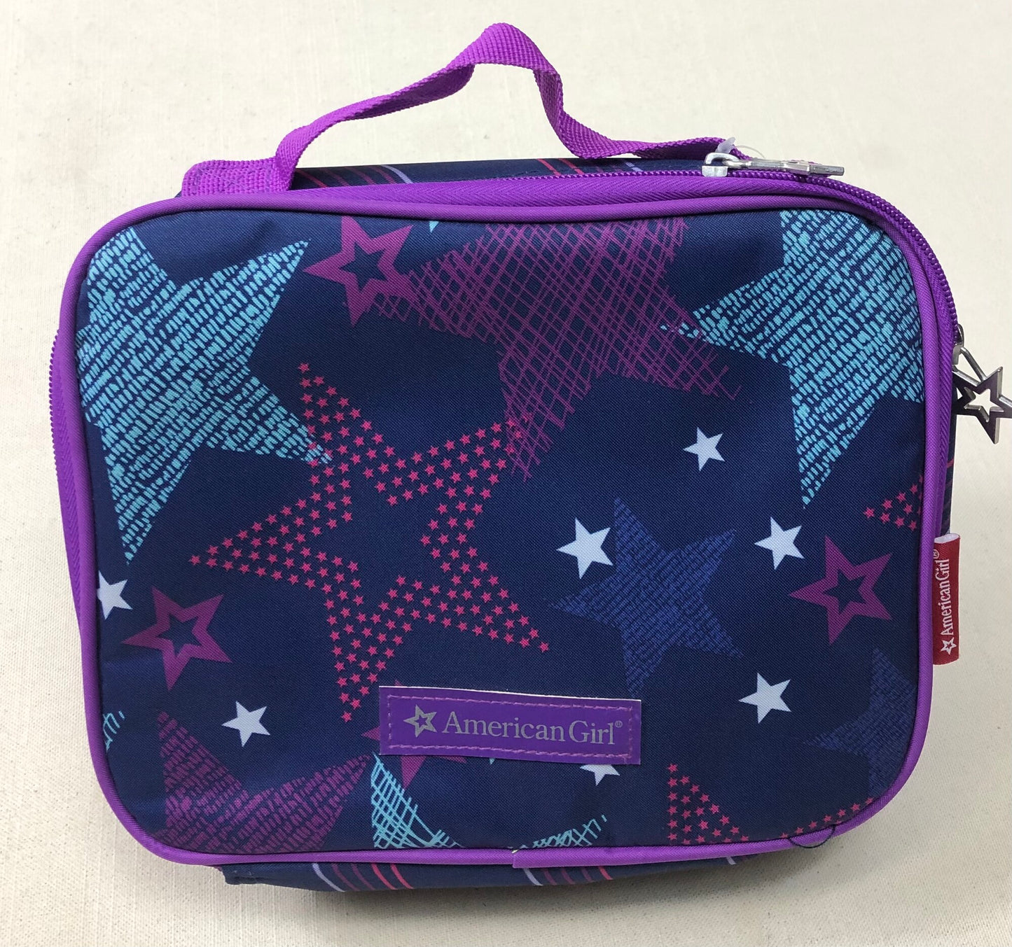 Purple American Girl Lunch Bag, One Size