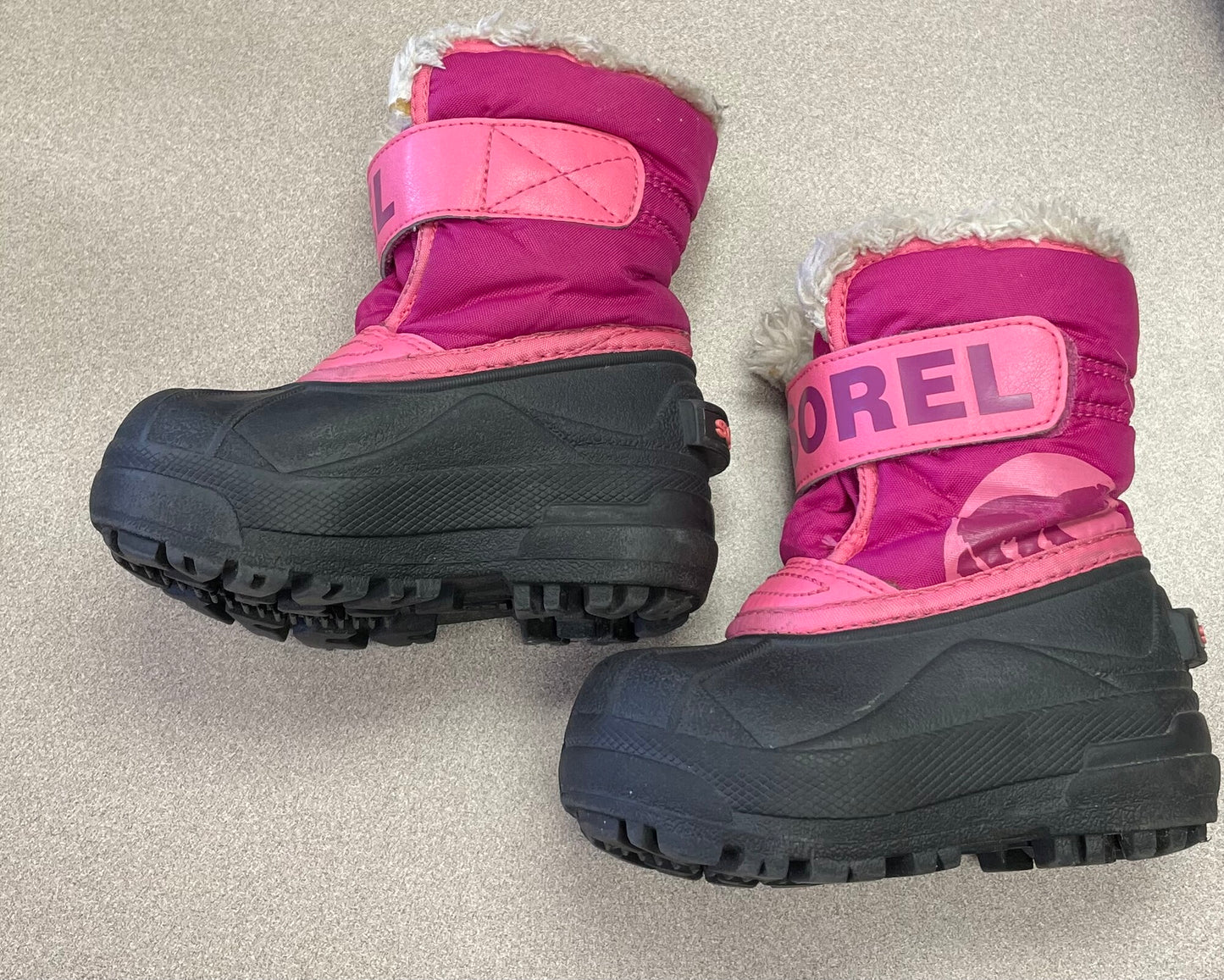 Pink Sorel Winter Boots, 6T